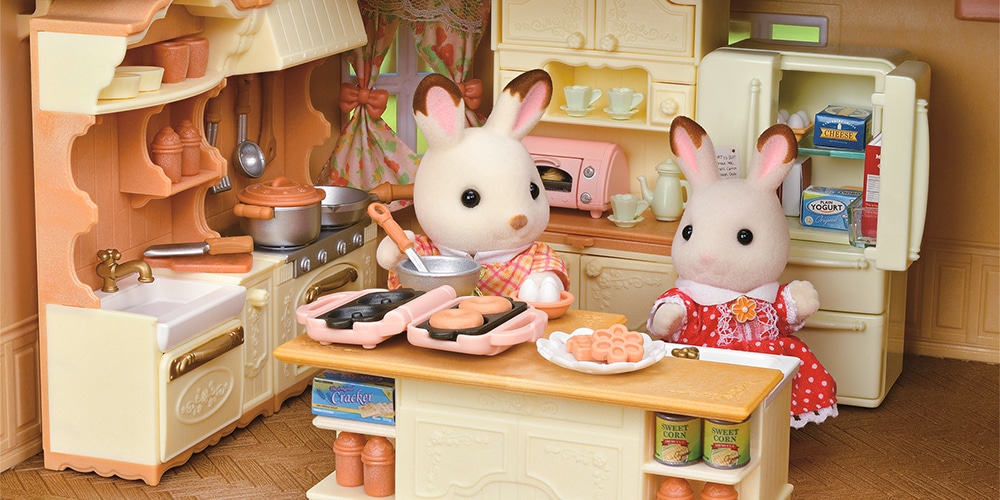 Sylvanian Families Spielwelt »Stadthaus mit Dachzimmer (5716)«