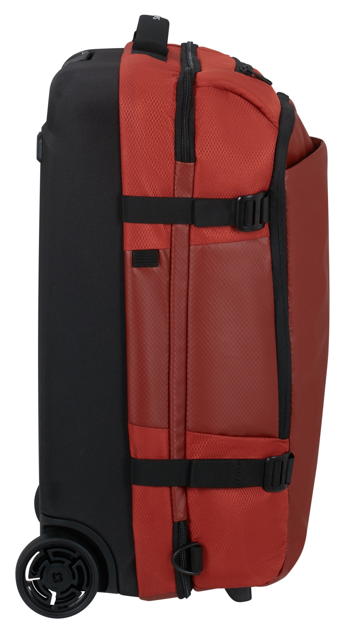 Samsonite Reisetasche »ARMOX, 55 cm«, Duffle mit Rollen TSA-Schloss Packgurte Trolley-Gestänge