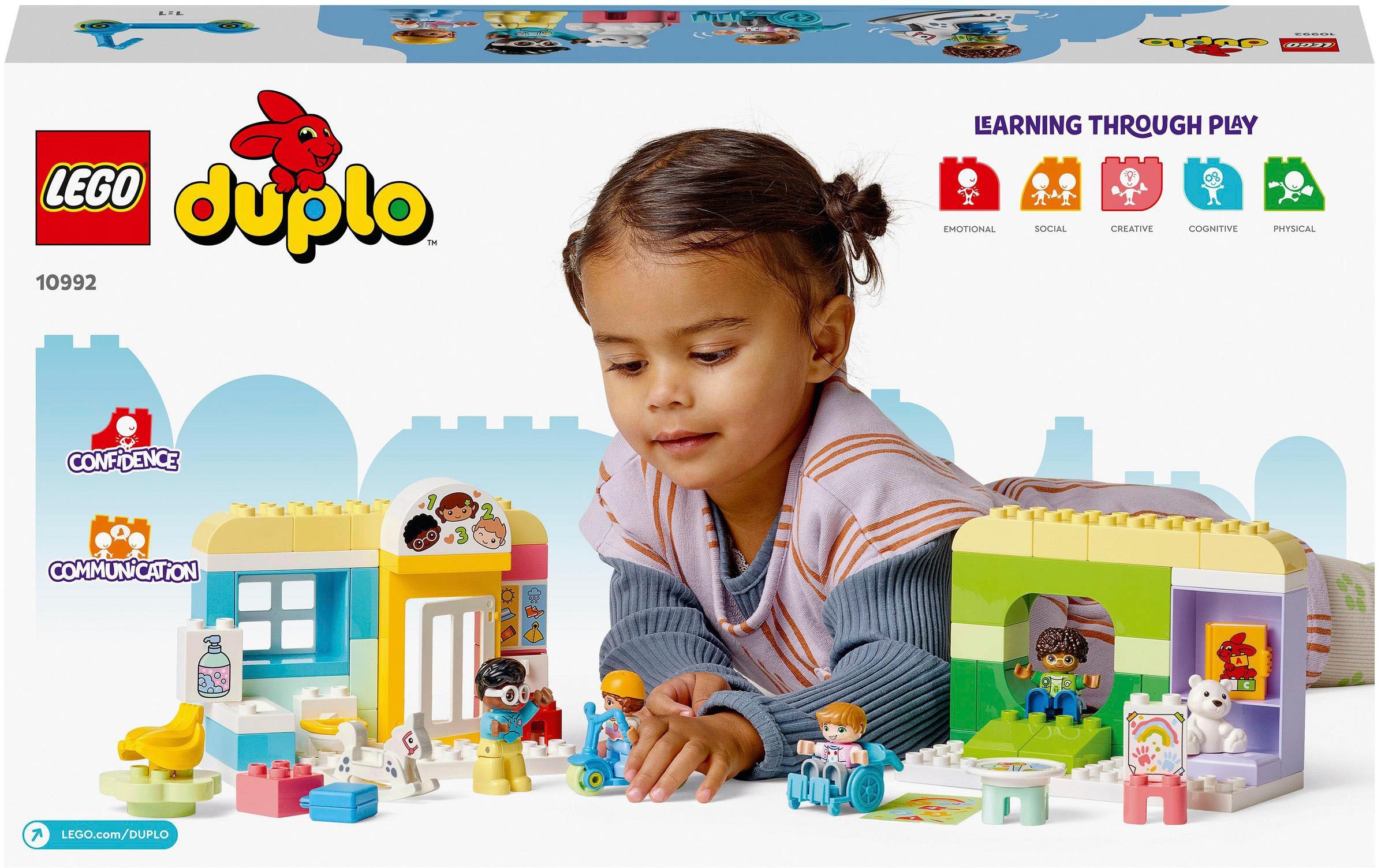 LEGO® Konstruktionsspielsteine »Spielspaß in der Kita (10992), LEGO® DUPLO«, (67 St.), Made in Europe