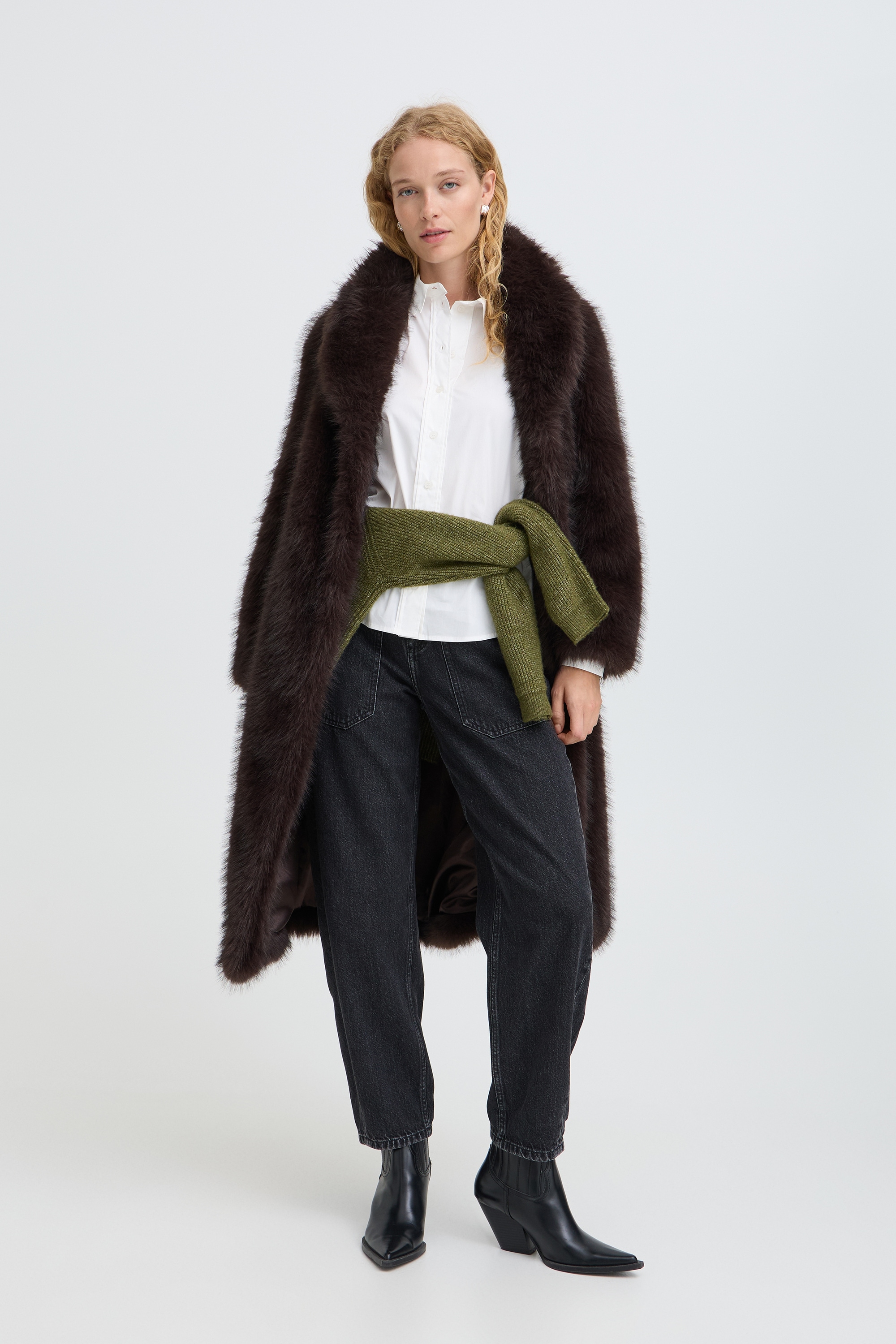 b.young Langjacke »Damen Mantel BYAKAJA«