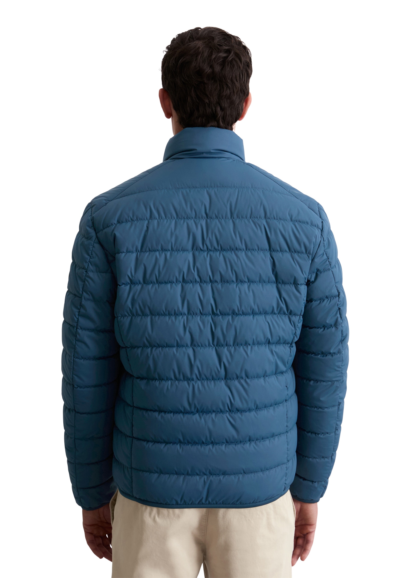 Marc O'Polo Steppjacke, Übergangsjacke, aus recyceltem Performance-Polyester, regular fit
