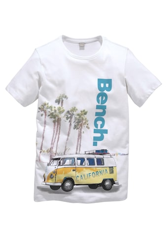 Bench. T-Shirt »CALIFORNIA«, mit Foto-Druck kaufen