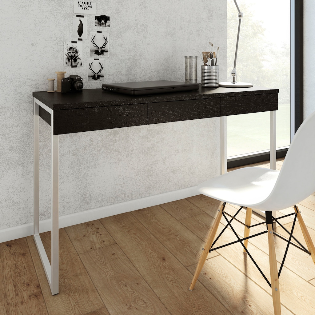 Home affaire Schreibtisch »Plus«, mit vielen Stauraummöglichkeiten, zeitloses Design