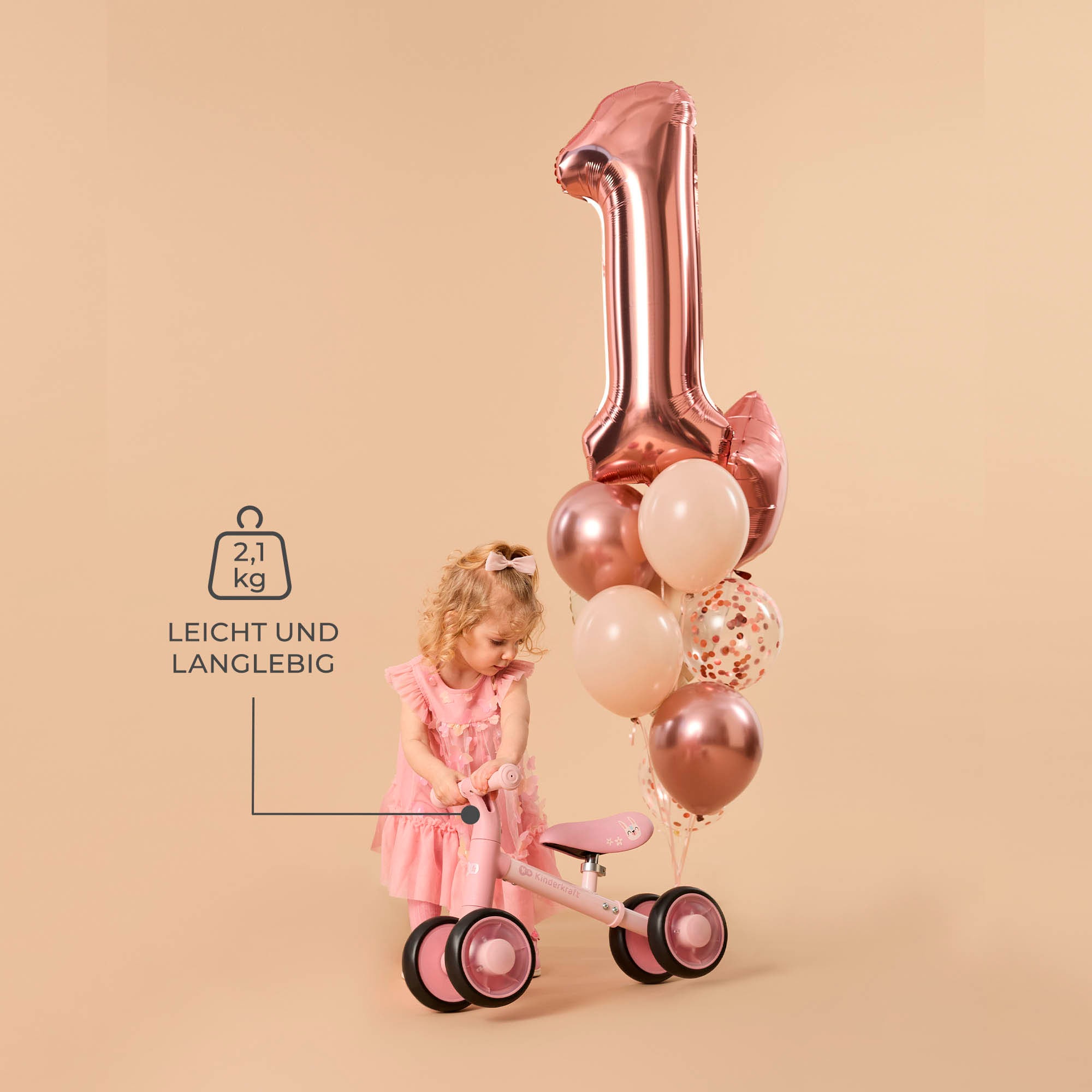 Kinderkraft Laufrad »CUTIE FLASH«