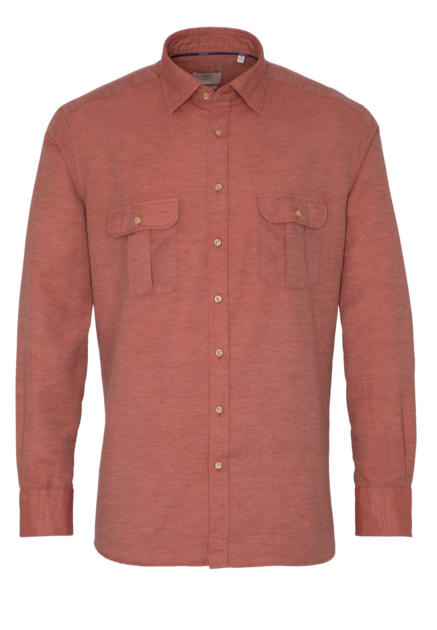 Eterna Langarmhemd »MODERN FIT« EASY IRON (bügelleicht)