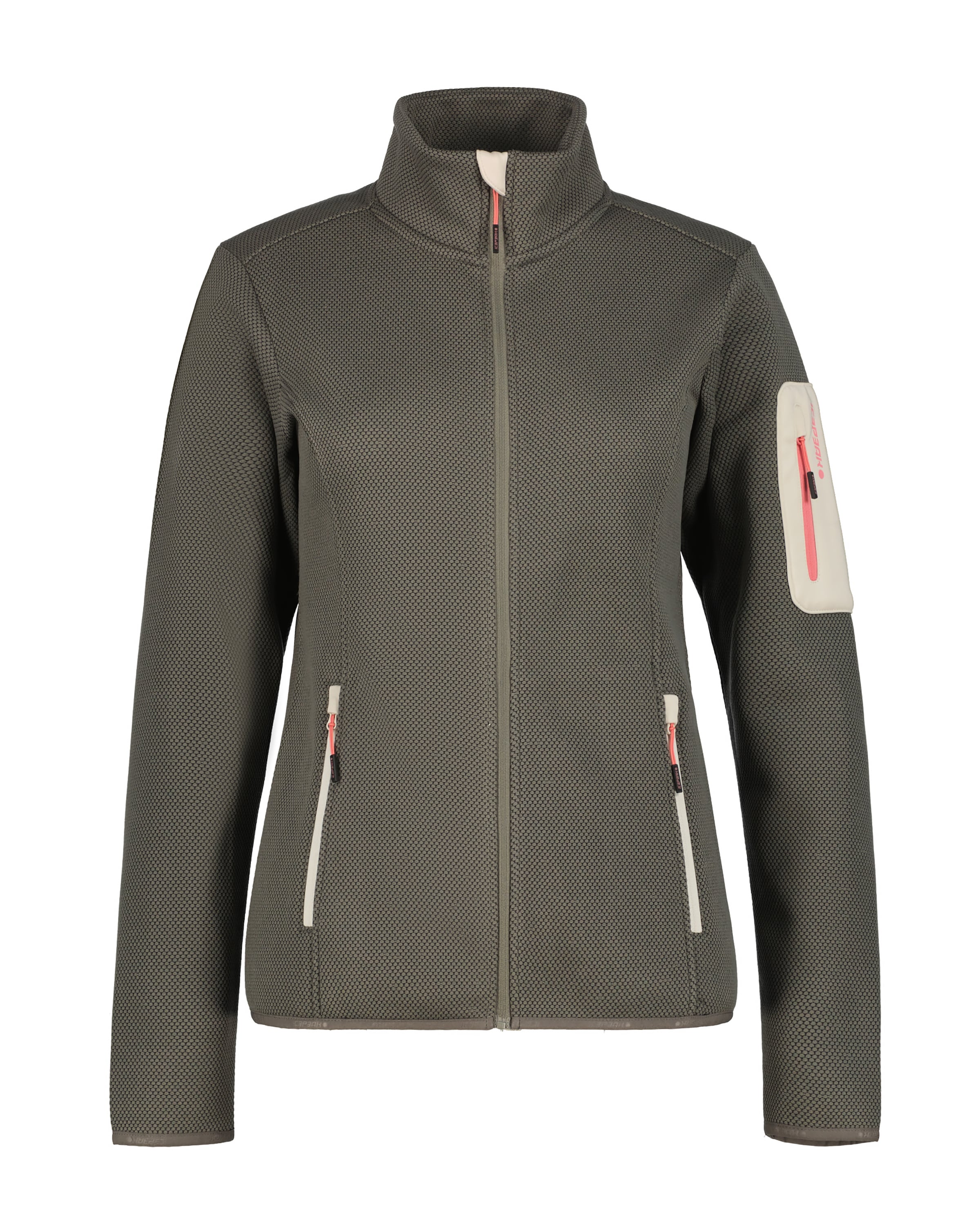 Icepeak Fleecejacke »BOWERSVILLE« mit Reißverschlusstaschen und Ärmeltasche, schnell trocknend