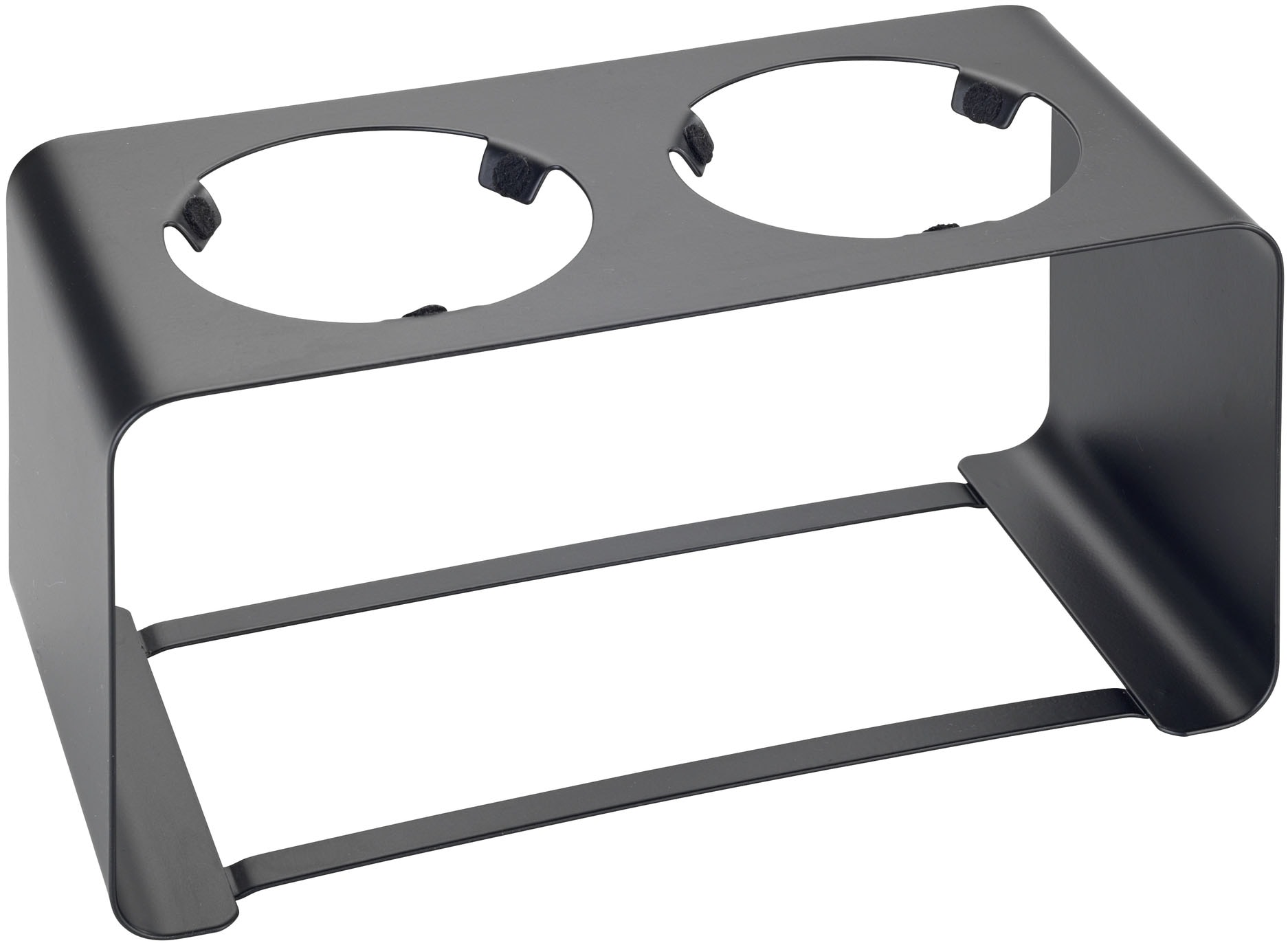 WENKO Flaschenhalter »Modell Wave« für 2 Flaschen, mit herausnehmbaren Abtropftablett