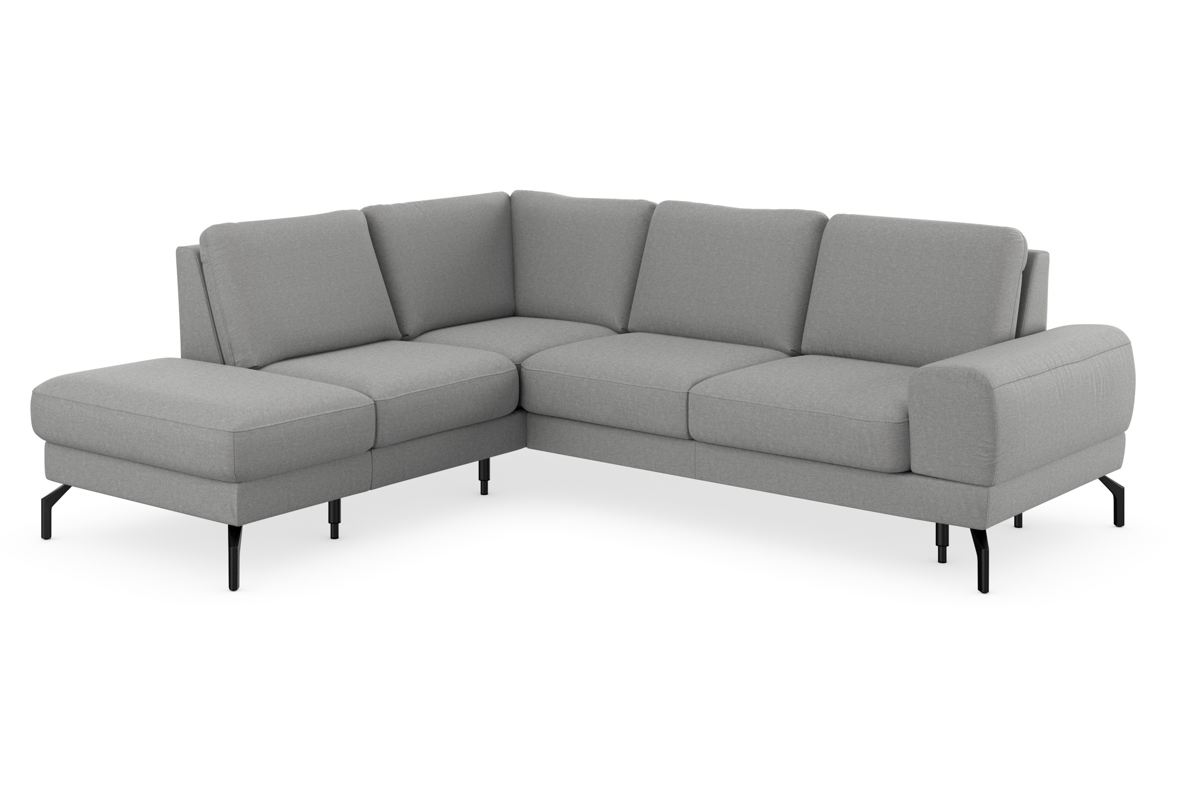 sit&more Ecksofa »Cinturo L-Form«, inklusive Sitztiefenverstellung und Federkern, Sitzhöhe 48 cm