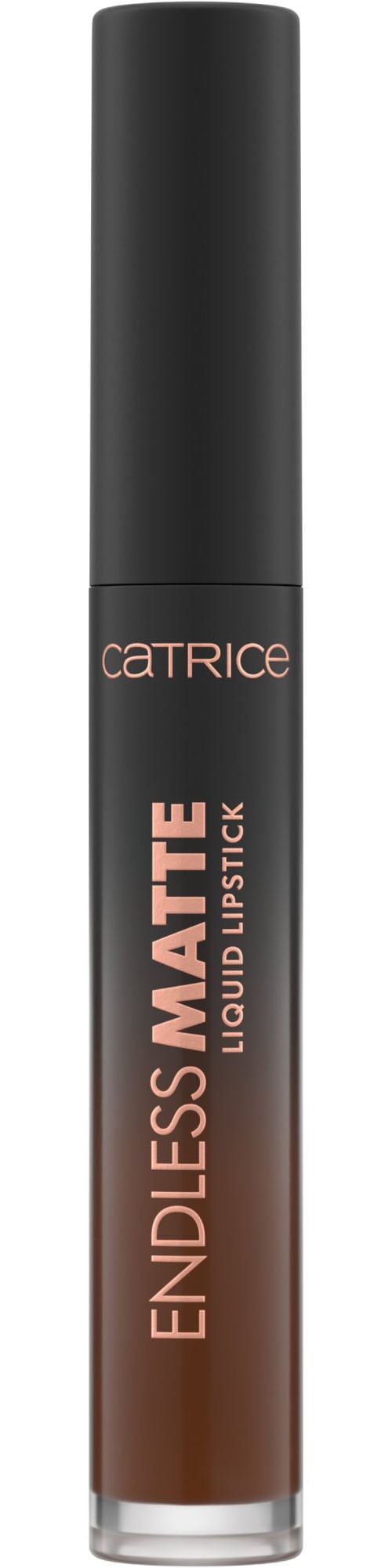 Catrice Lippenstift »Endless Matte Liquid Lipstick« Cremige, nicht klebrige Textur in einem edlen Schokobraun-Ton