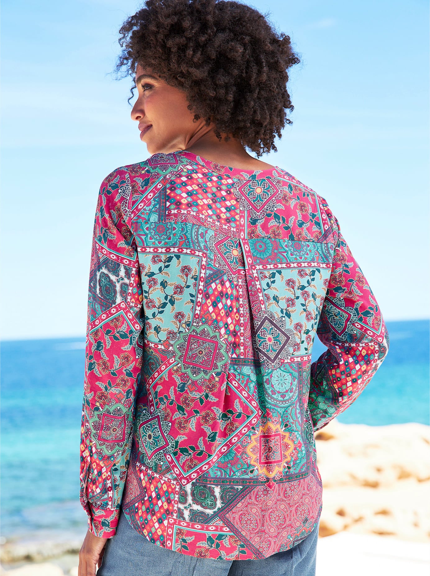 heine Druckbluse