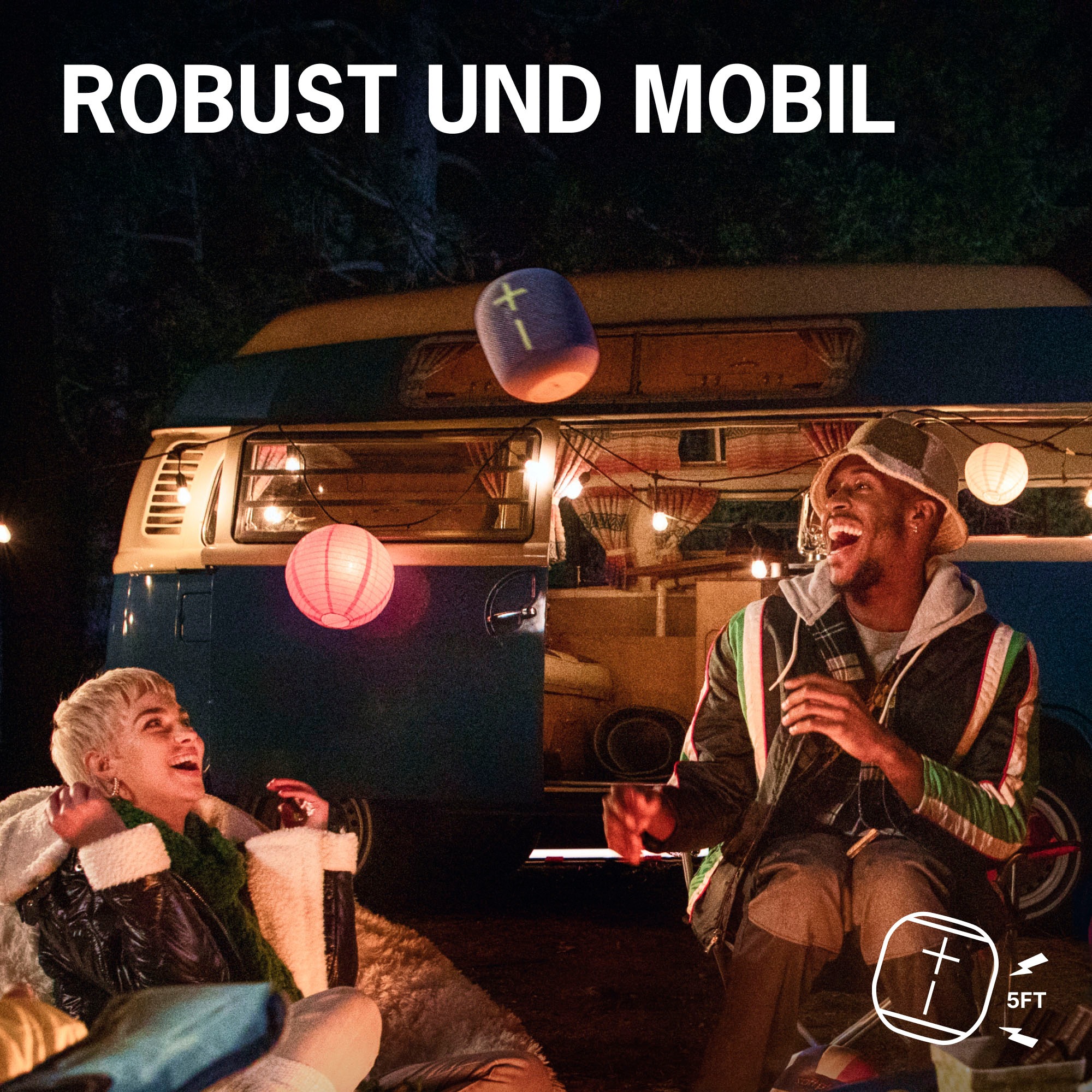 Ultimate Ears Bluetooth-Lautsprecher »WONDERBOOM 3 ULTIMATE EARS«, 360°-SOUND