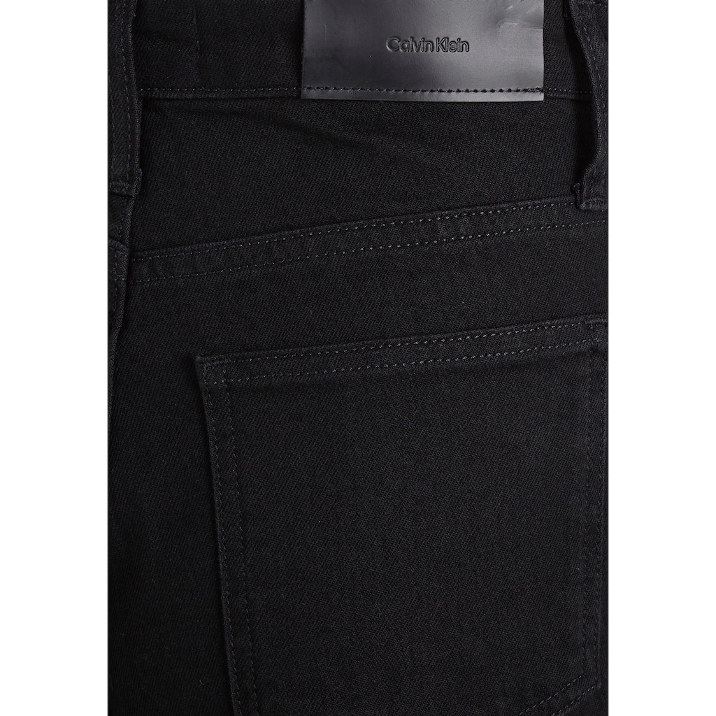 Calvin Klein Weite Jeans »HR WIDE - SOFT BLACK«