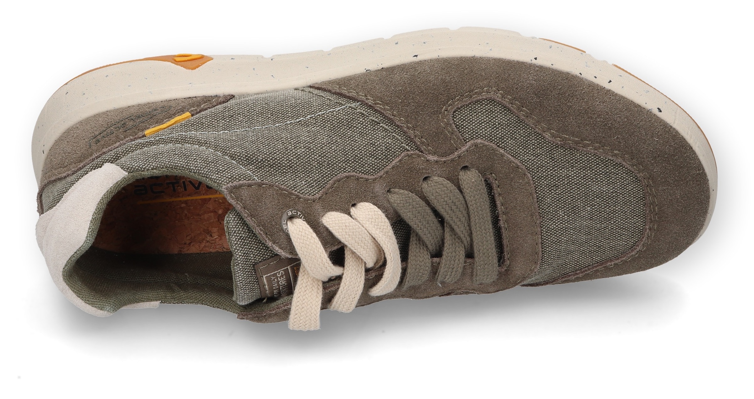 camel active Sneaker, Schnürschuh, Freizeitschuh, Chunky Sneaker mit Jeansoptik