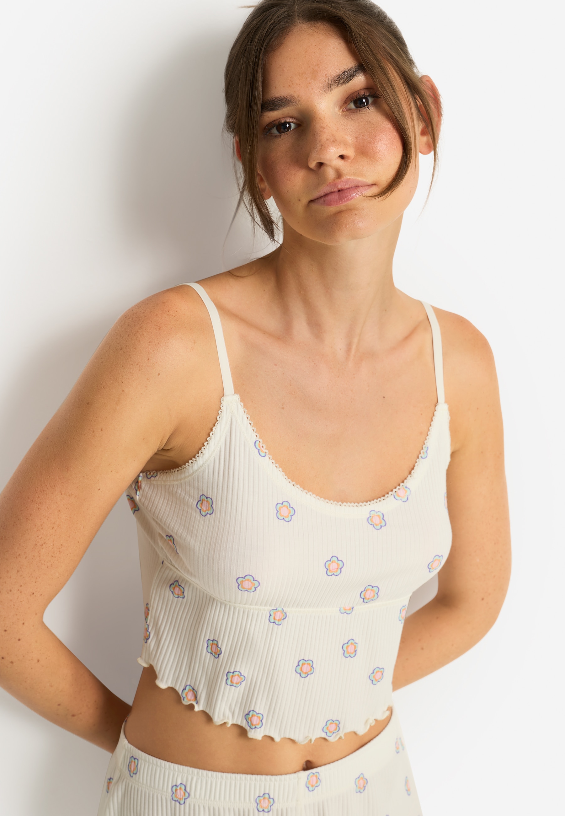 LSCN by LASCANA Shorty Set, 2 tlg. All-over Print