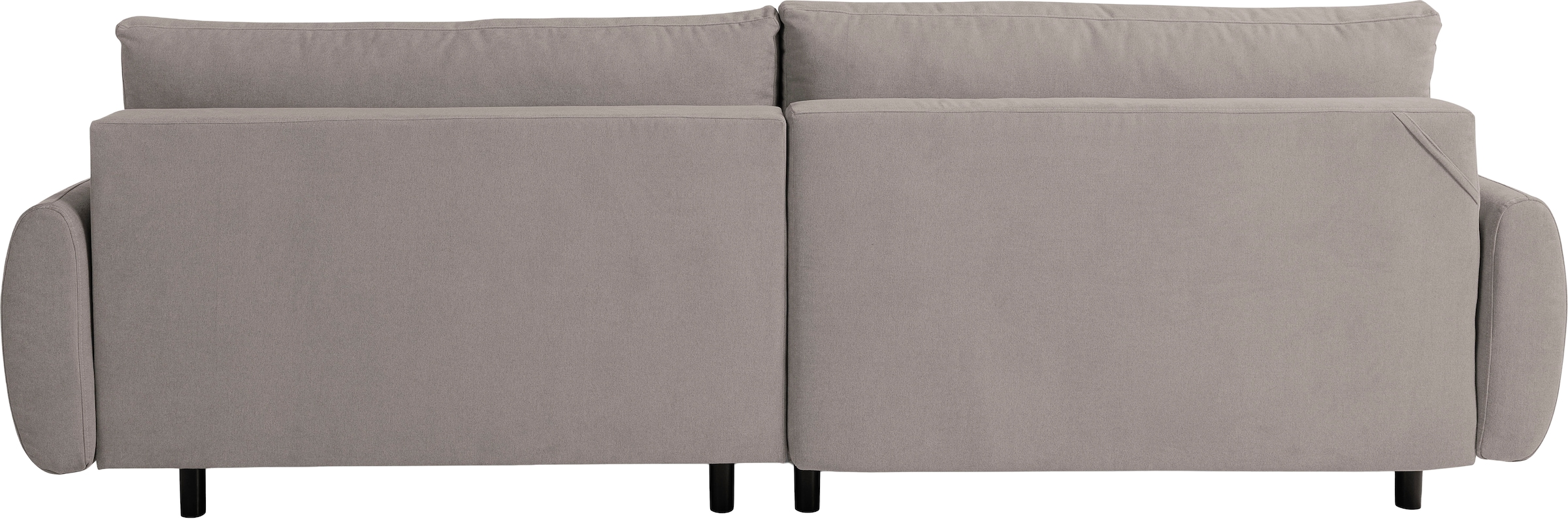 WERK2 Ecksofa »Figo inkl. Bettfunktion und Bettkasten, bequem, Breite 273cm, L-Form« Moderne, teilmassive Polsterecke, Komfortpolsterung und losen Kissen.