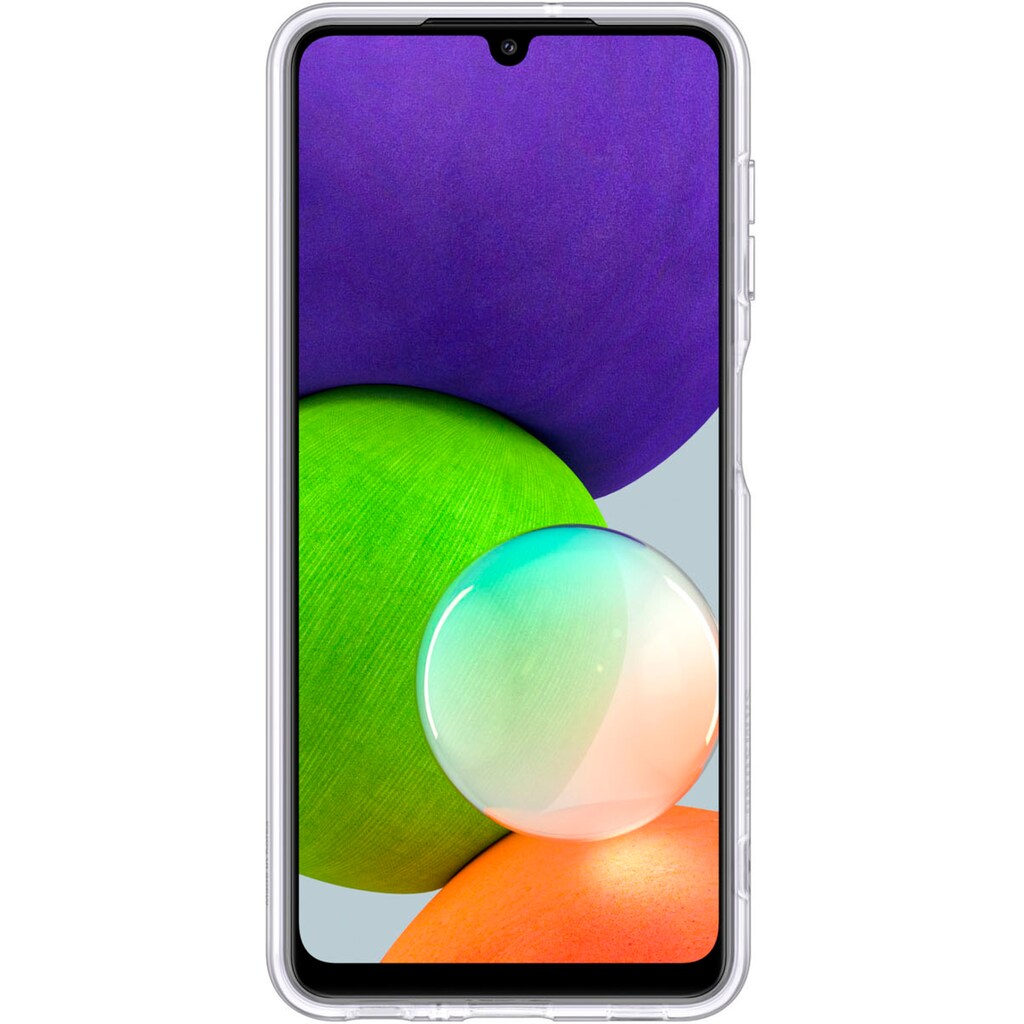 Samsung Smartphone-Hülle »Soft Clear Cover EF-QA225 für Galaxy A22 LTE«, 16,3 cm (6,4 Zoll)