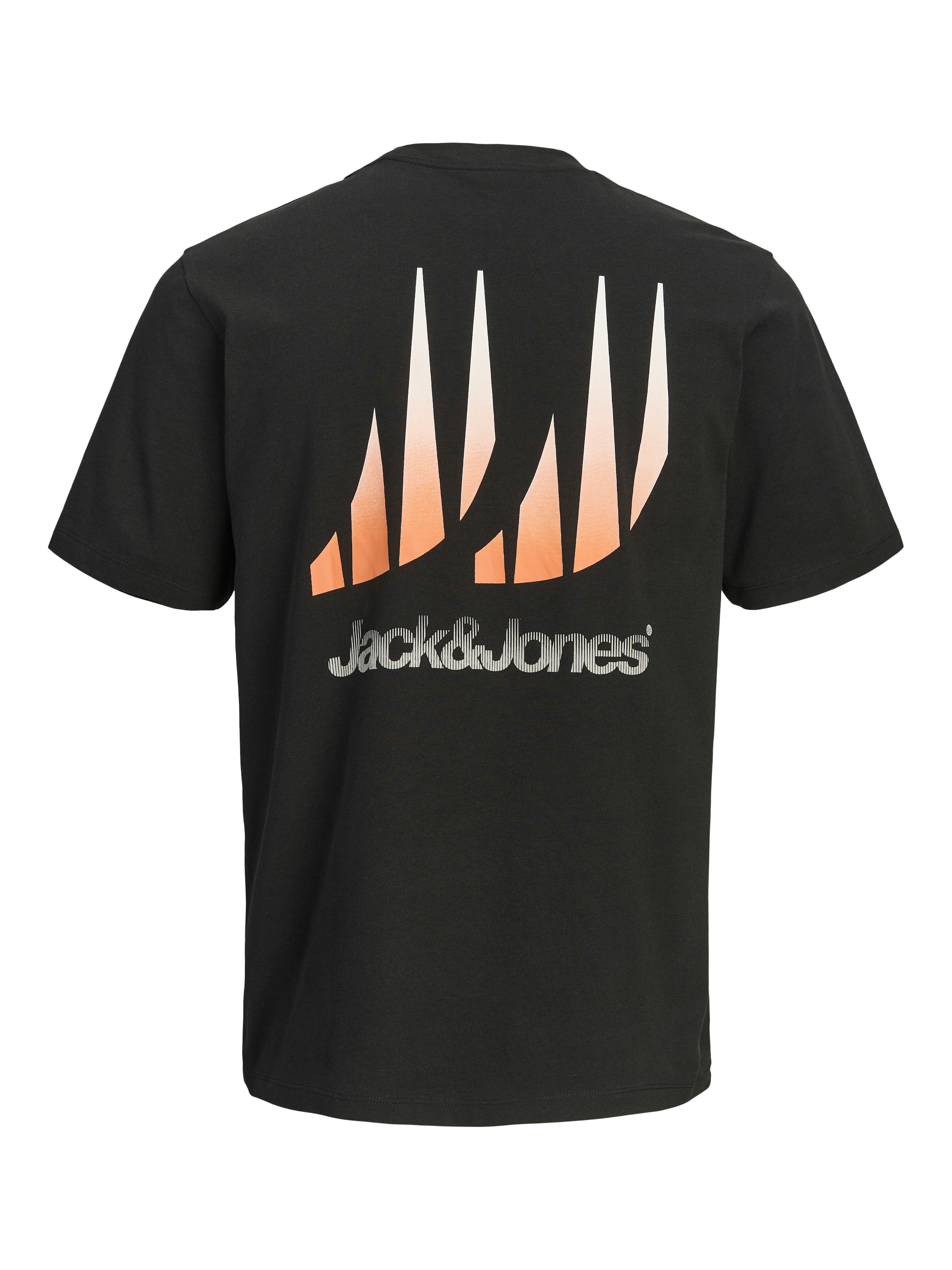 Jack & Jones PlusSize T-Shirt »JCOECHO GRAPHIC BACKPRINT SS TEE FST PLS« Baumwolle,
