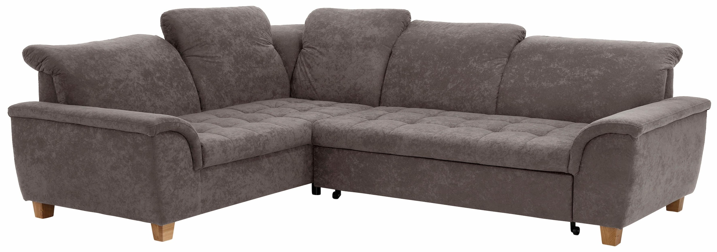 Home affaire Ecksofa »Lyla L-Form«, wahlweise mit Rückenfunktion und Bettfunktion