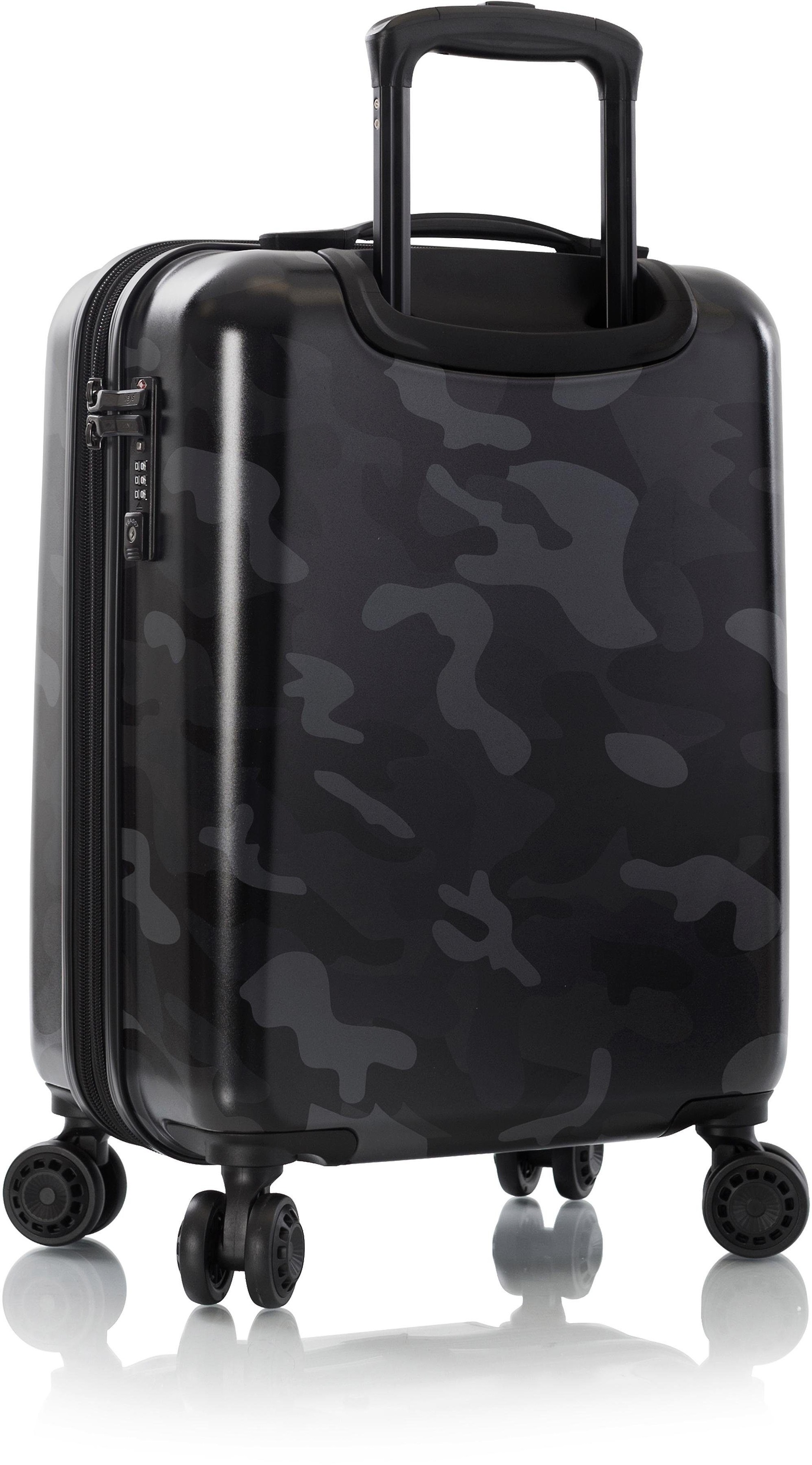 Heys Hartschalen-Trolley »Black Camo, 53 cm«, 4 Rollen, Heys x Joachim Llambi Hartschalen-Koffer Volumenerweiterung