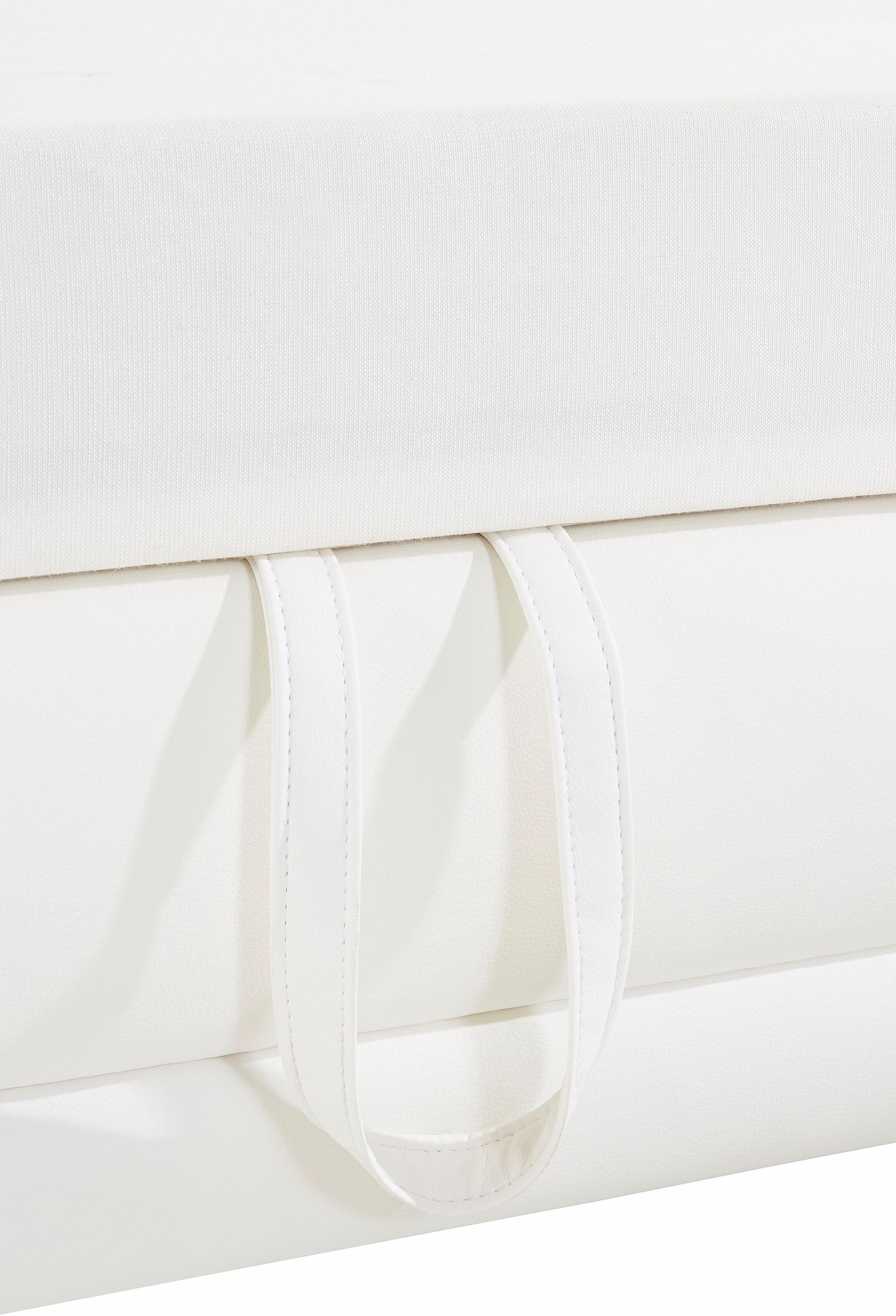 sit&more Ecksofa »Limit L-Form«, wahlweise mit Bettfunktion und Bettkasten