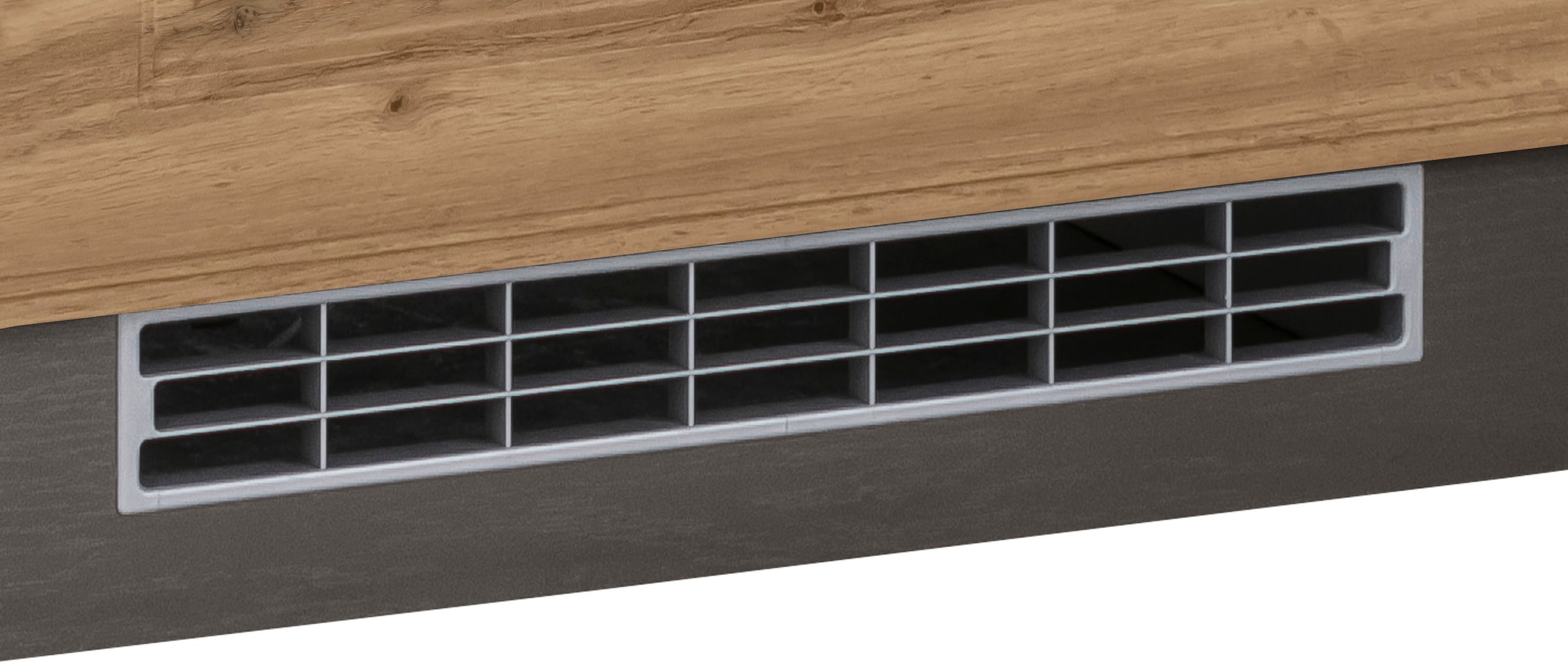 KOCHSTATION Winkelküche »KS-Stockholm« Stellbreite 260/170 cm, mit hochwertigen MDF Fronten im Landhaus-Stil