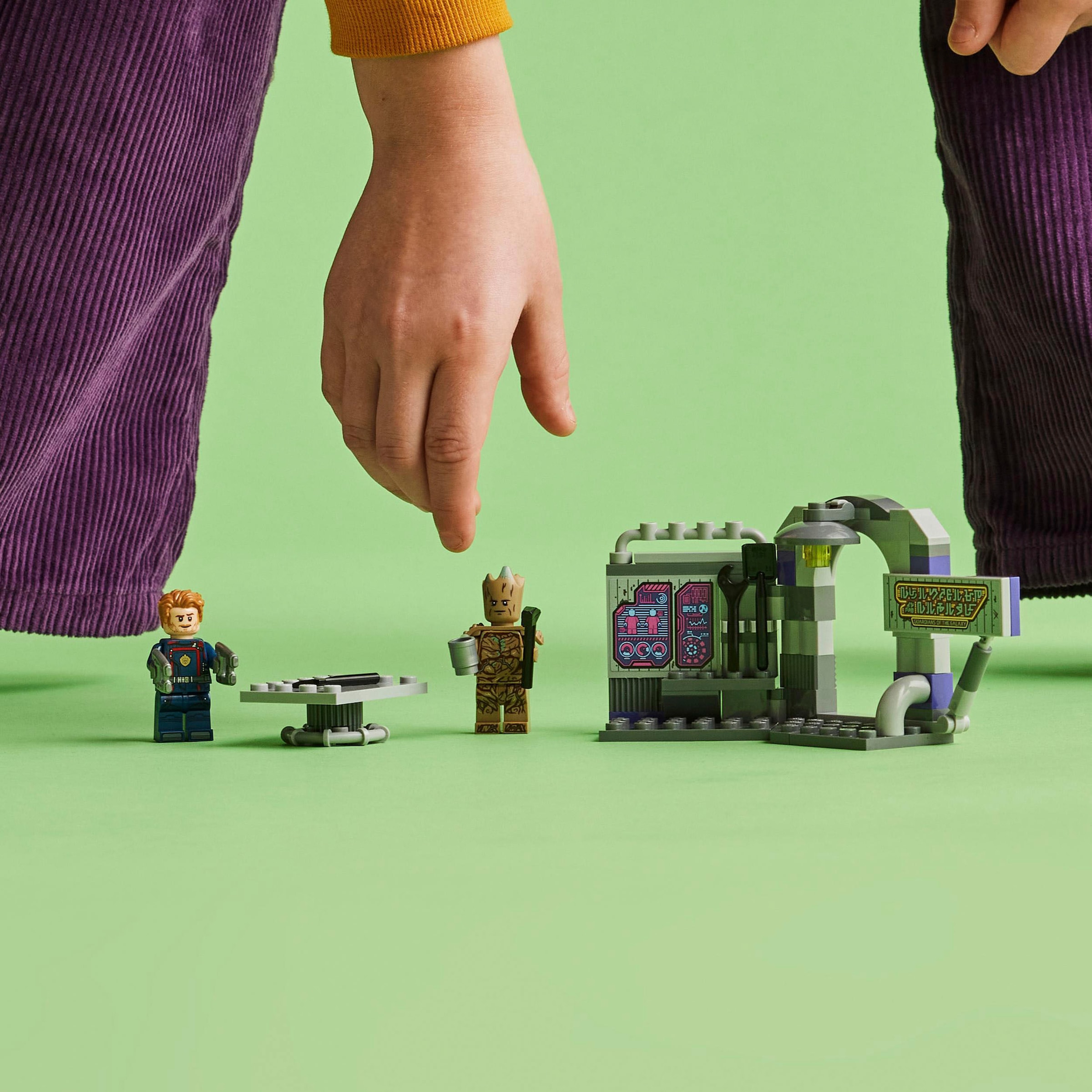 LEGO® Konstruktionsspielsteine »Hauptquartier der Guardians of the Galaxy (76253), LEGO® Marvel«, (67 St.), Made in Europe