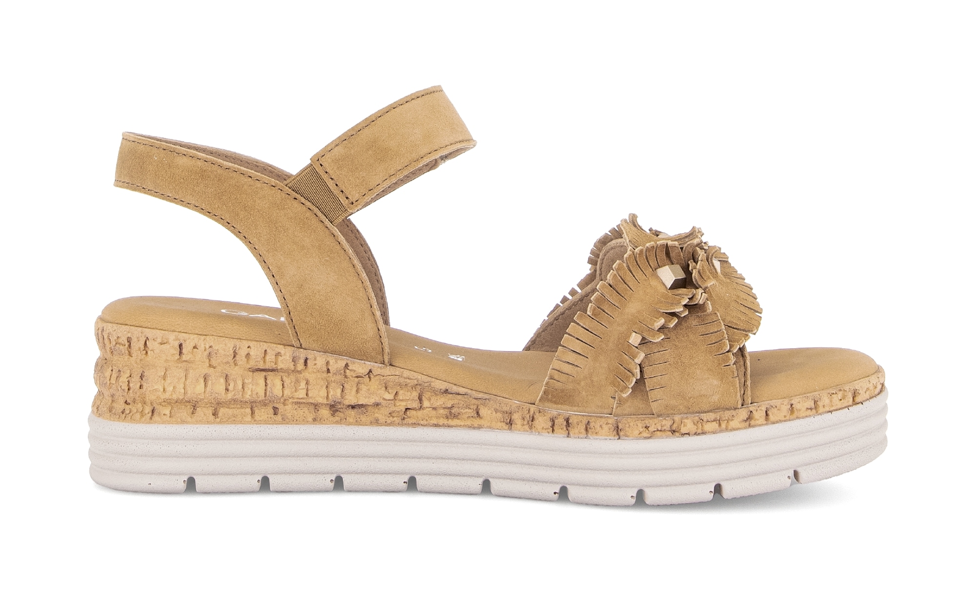 Gabor Keilsandalette »Genua«  Plateau, Sommerschuh mit Klettverschluss, G-Weite