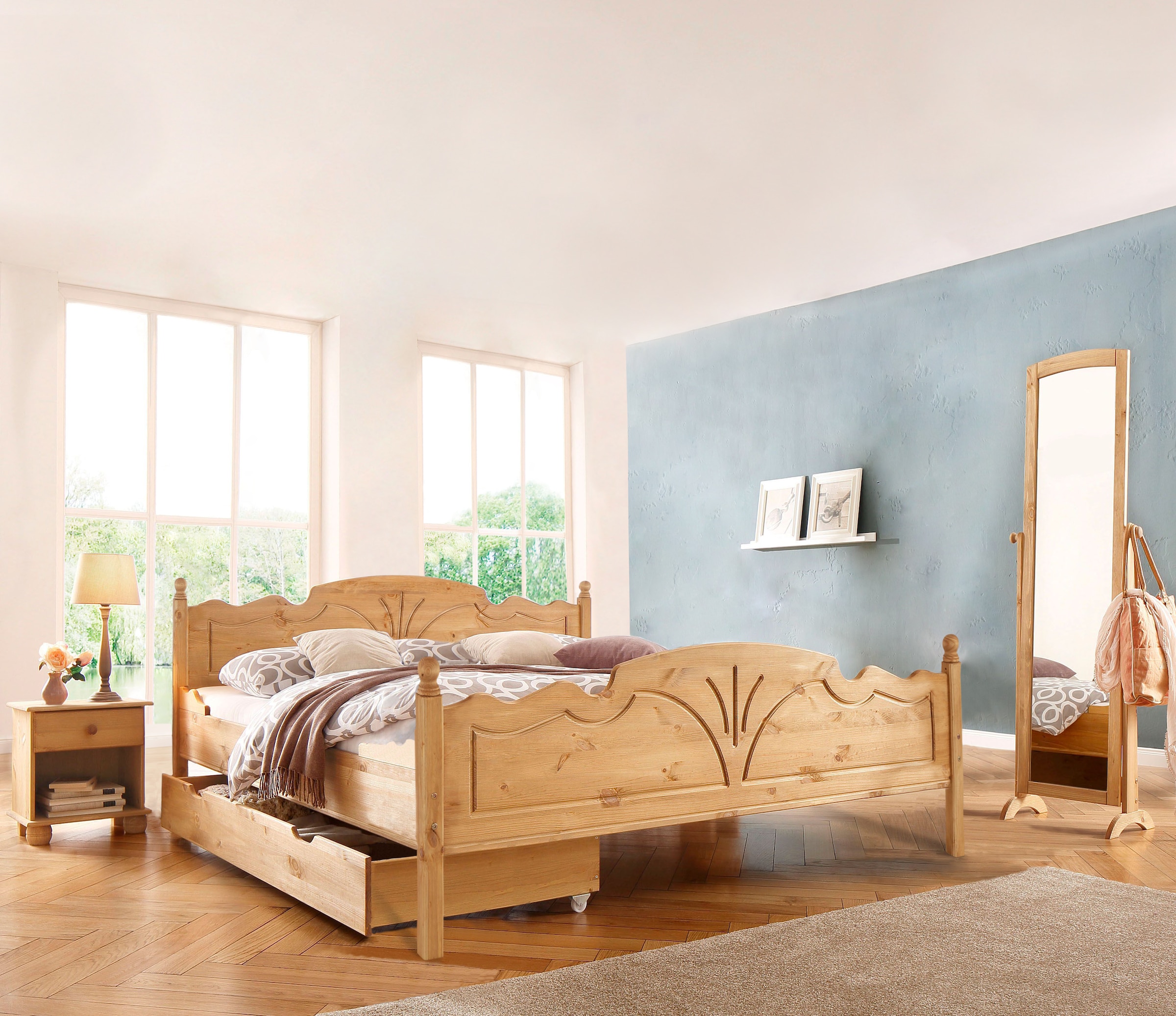 Home affaire Bett »Melody«, aus massiver Kiefer