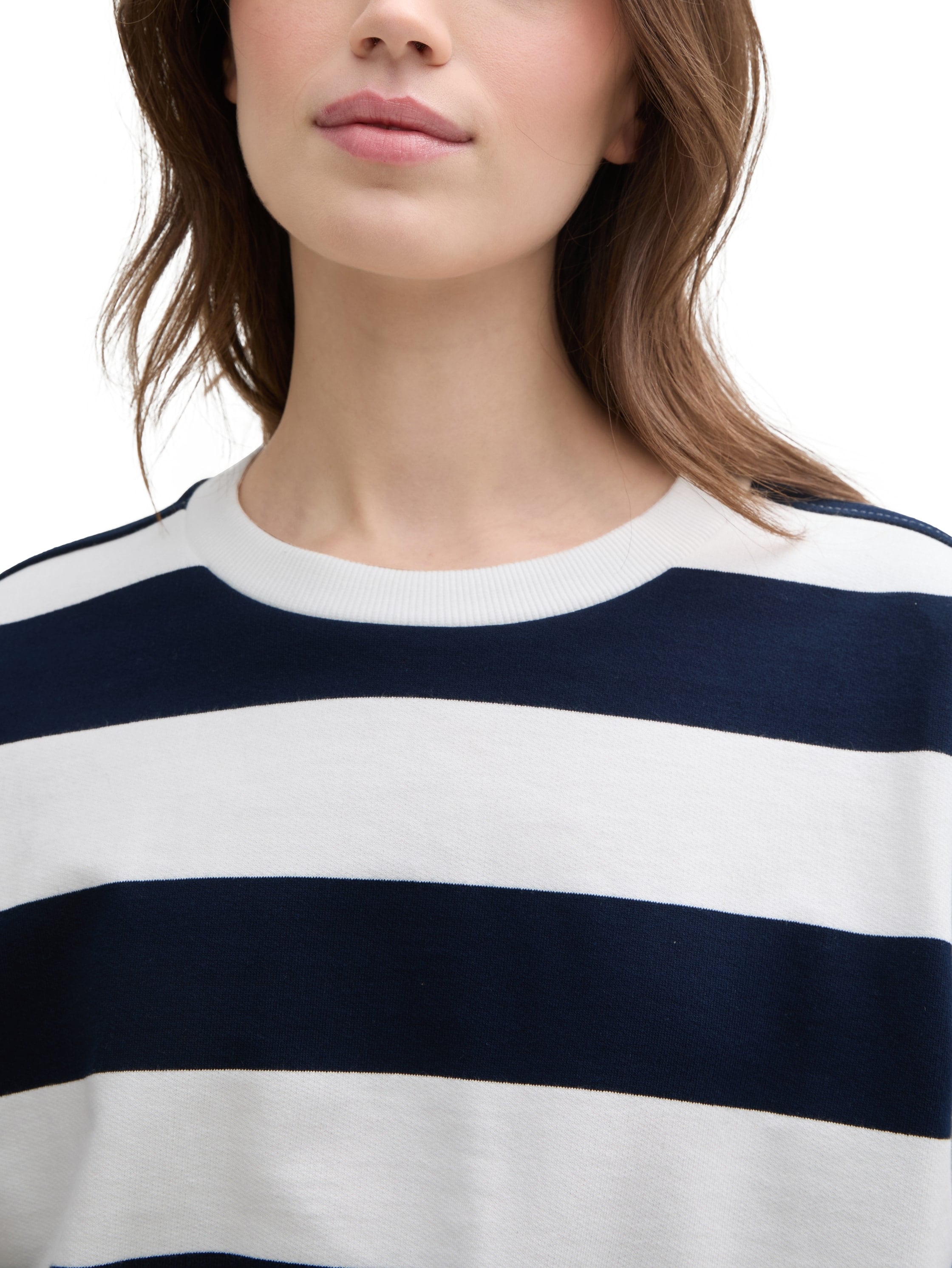 TOM TAILOR Denim Sweatshirt, aus weicher Baumwolle