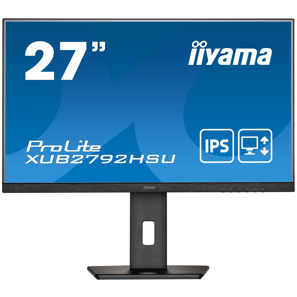 Iiyama LED-Monitor »XUB2792HSU-B5«, 68,6 cm/27 Zoll, 1920 x 1080 px, Full HD, 4 ms Reaktionszeit, 75 Hz