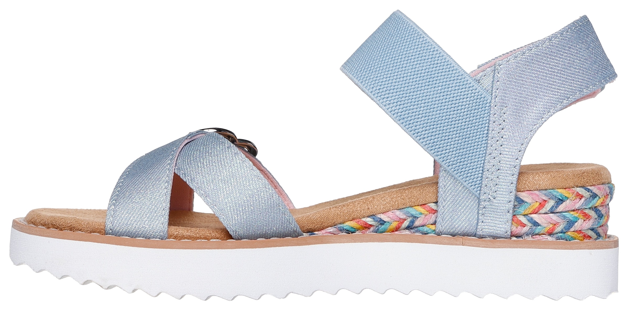 Skechers Sandale »MISS DESERT KISS HI«, Klettschuh für Mädchen, Größenschablone zum Download