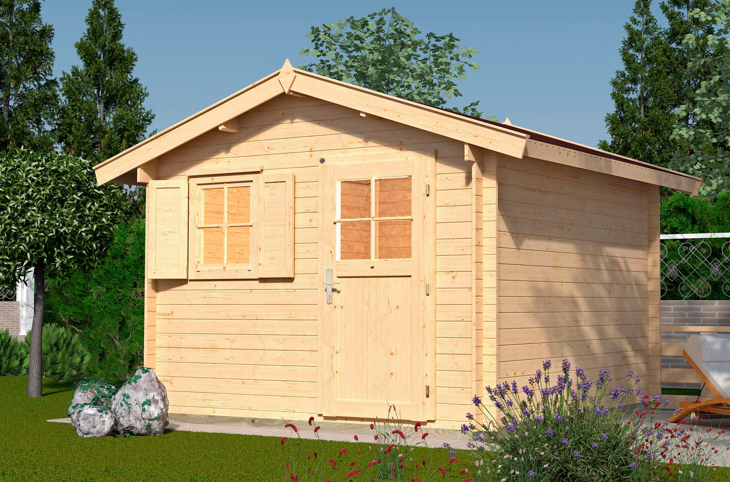 weka Gartenhaus »Premium28 natur«
