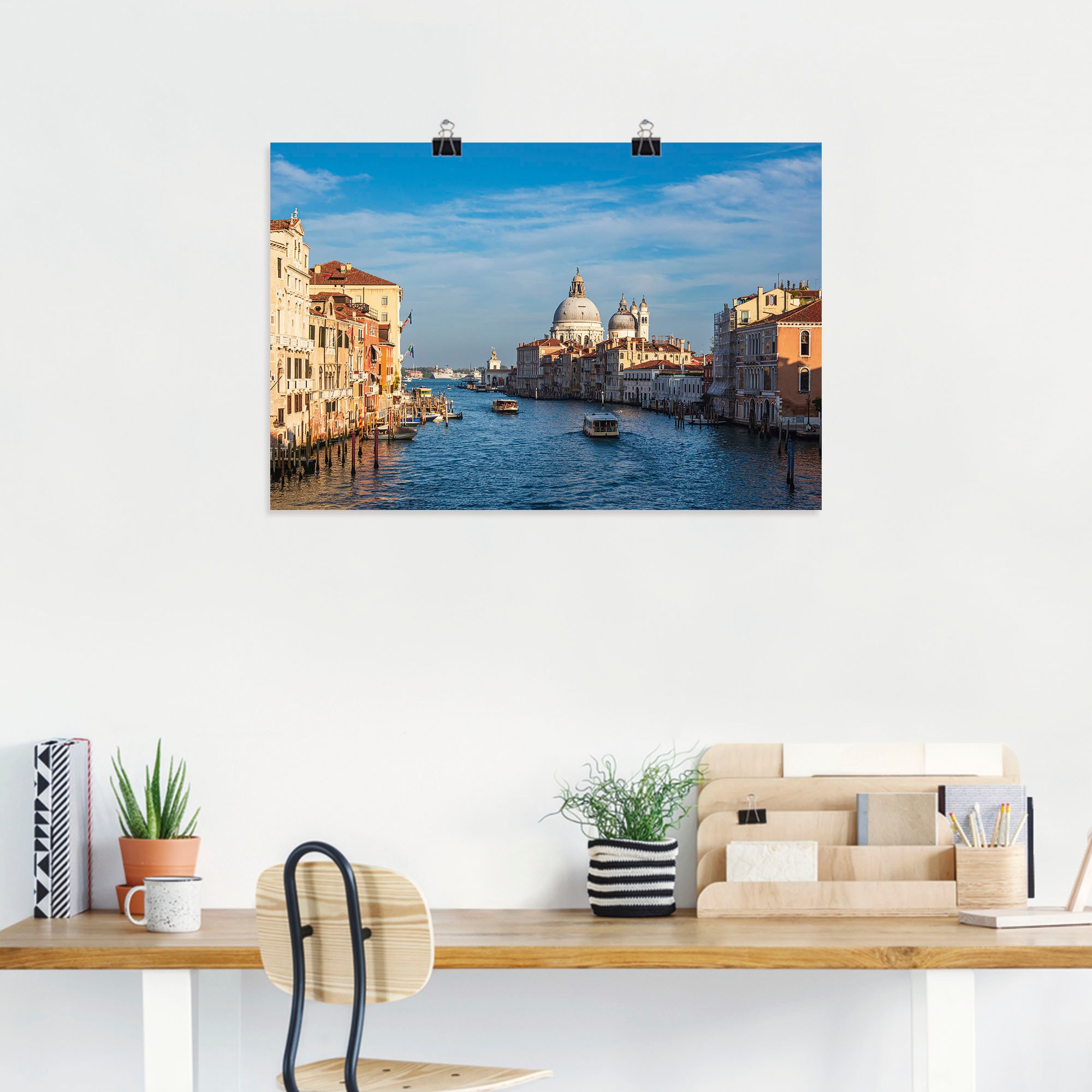 Artland Wandbild »Kirche Santa Maria della Salute Venedig« Venedig 1 Stk. tlg. ohne Rahmen