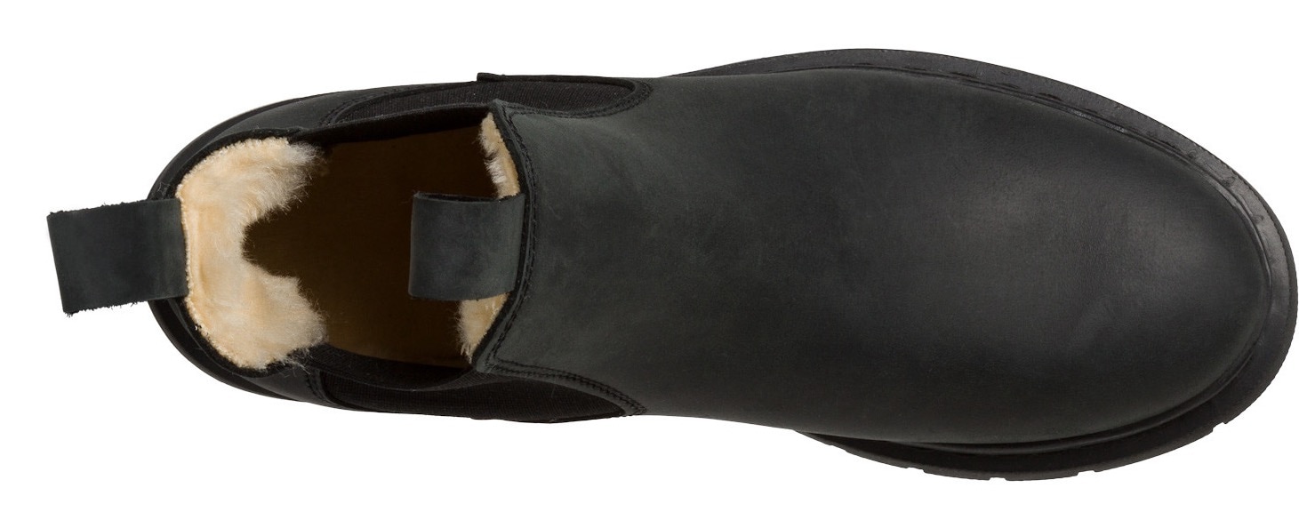 Tamaris Winterboots, Blockabsatz, Chelseaboots, Schlupfschuh, beidseitiger Stretcheinsatz