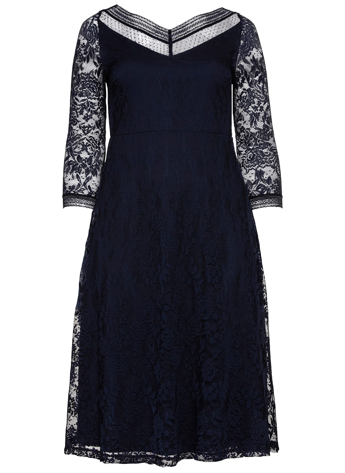 Sheego Spitzenkleid »Abendkleid«