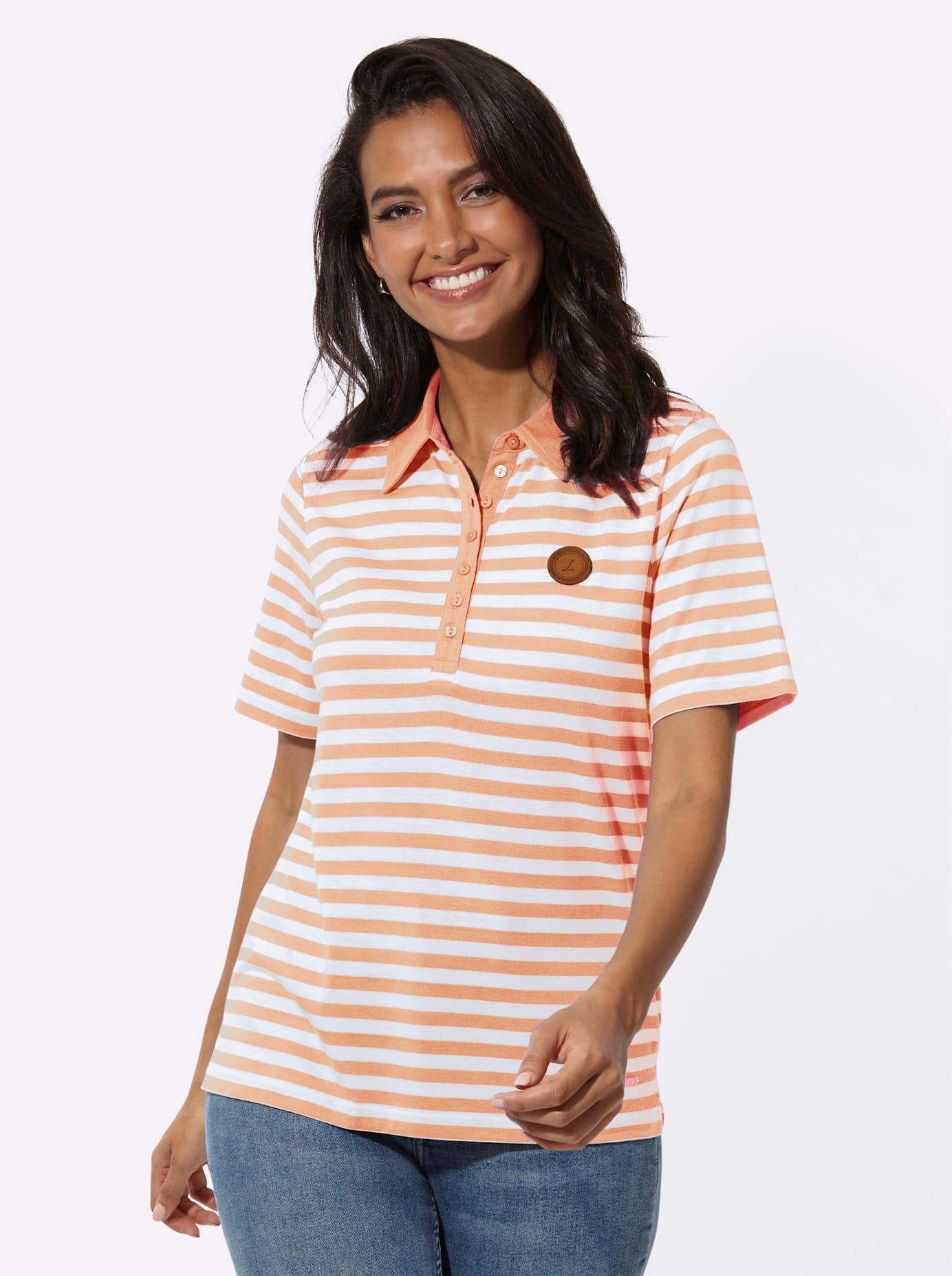 Casual Looks Poloshirt »Poloshirt«, (1 tlg.)