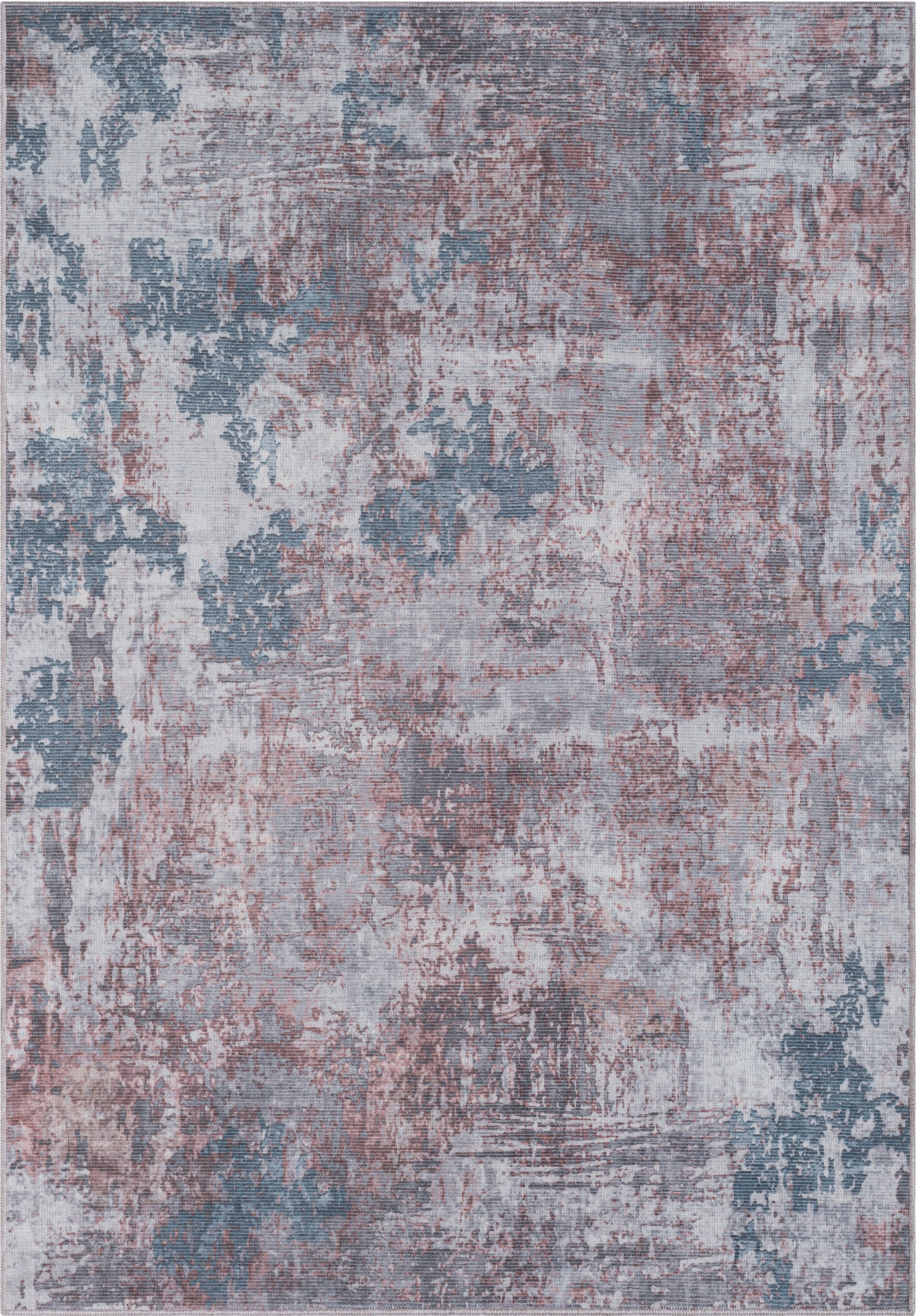 OTTO home Teppich »Mülenen« rechteckig 10 mm Höhe Kurzflor, modernes Design, waschbar, In- und Outdoor geeignet