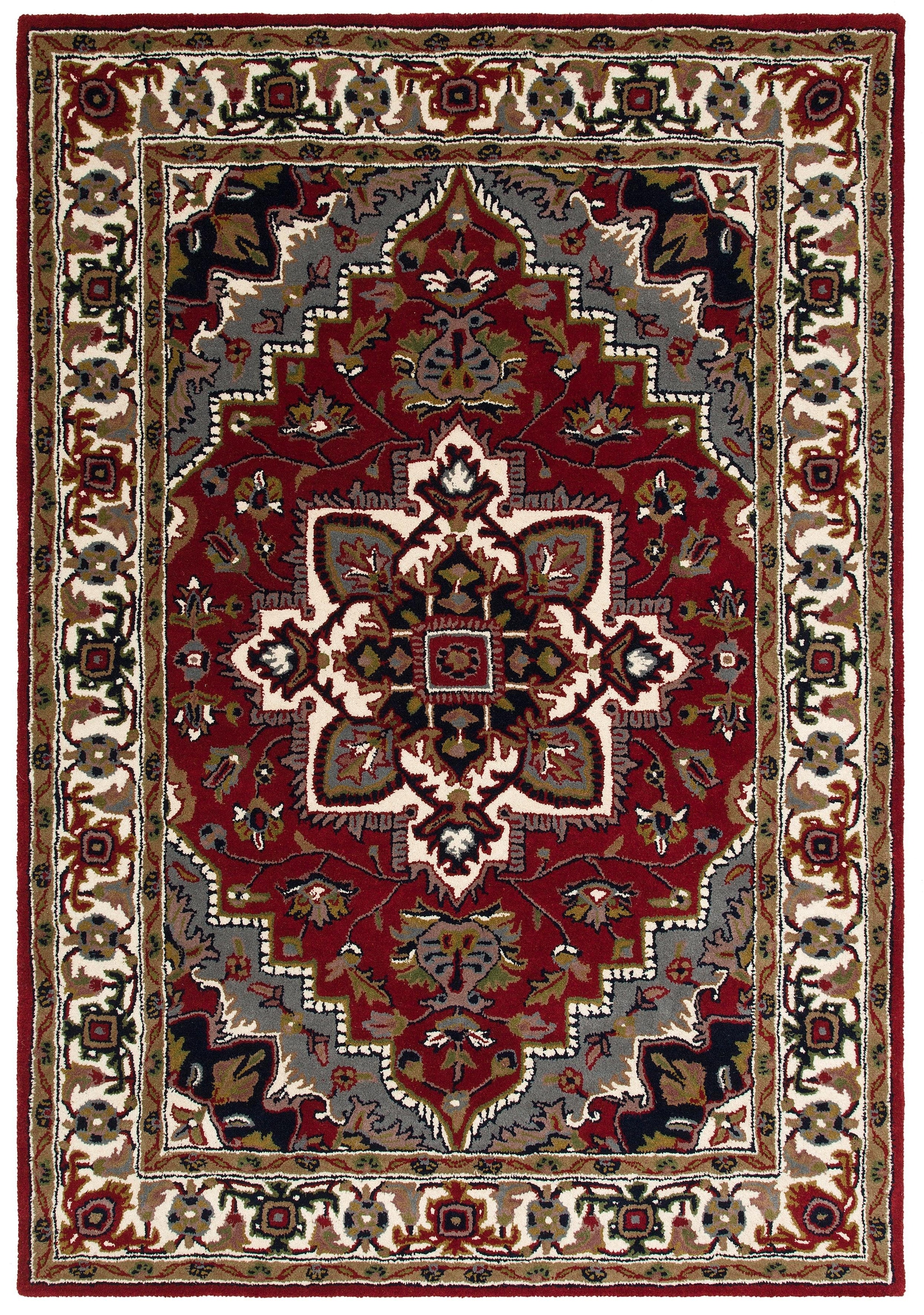 my home Wollteppich »Aman«, rechteckig, 14 mm Höhe, reine Wolle, Orient-Optik, auch als Läufer 70/270 cm erhältlich