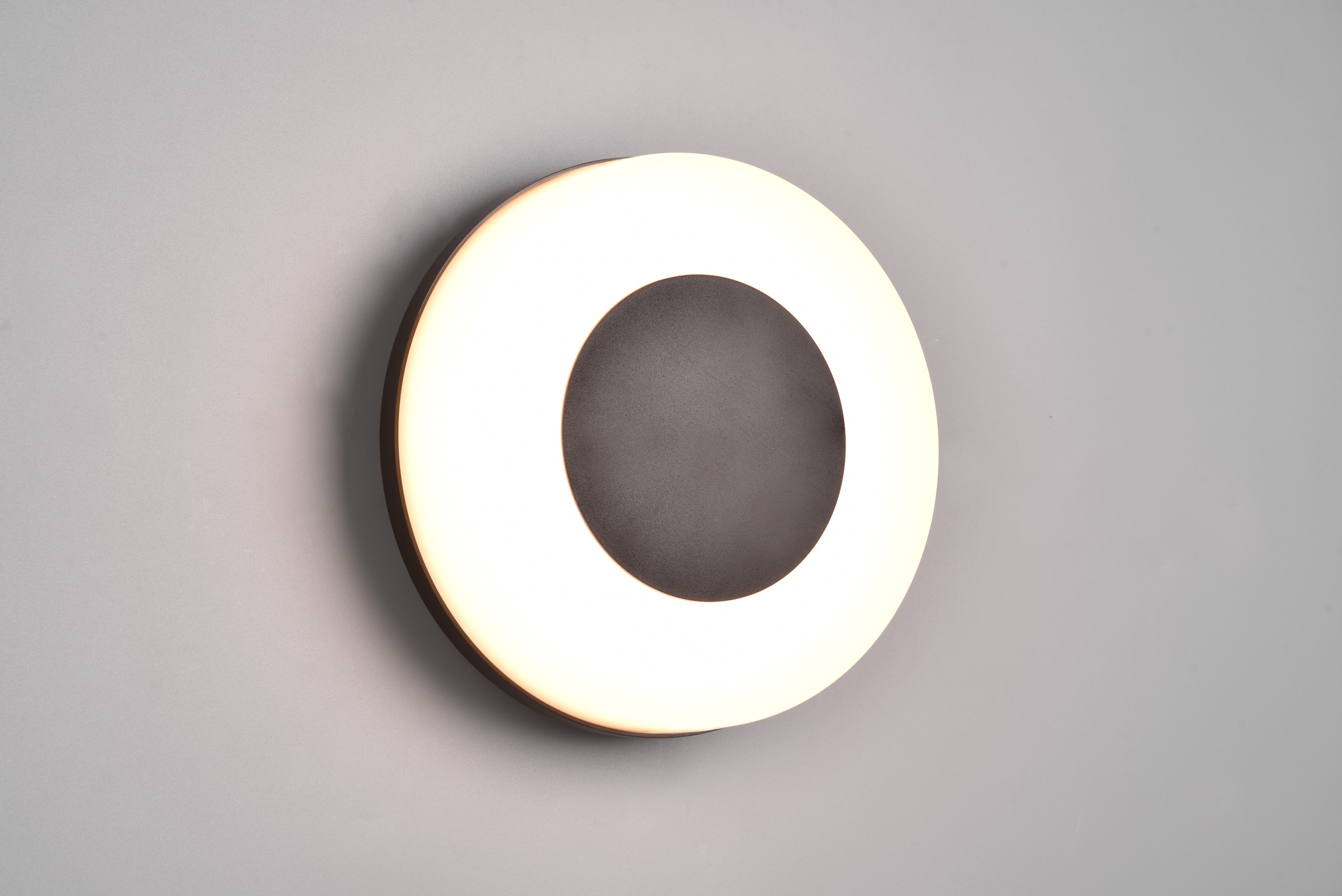 REALITY Leuchten LED Außen-Wandleuchte »MORENA, runde LED Wandlampe Deckenlampe Hauswand Fassade Garten IP54« LED-Board 1 Stk. warmweiß - kaltweiß Lichtfarbe einstellbar warmweiß bis kaltweiß 2300/3000/4000K 1500Lumen