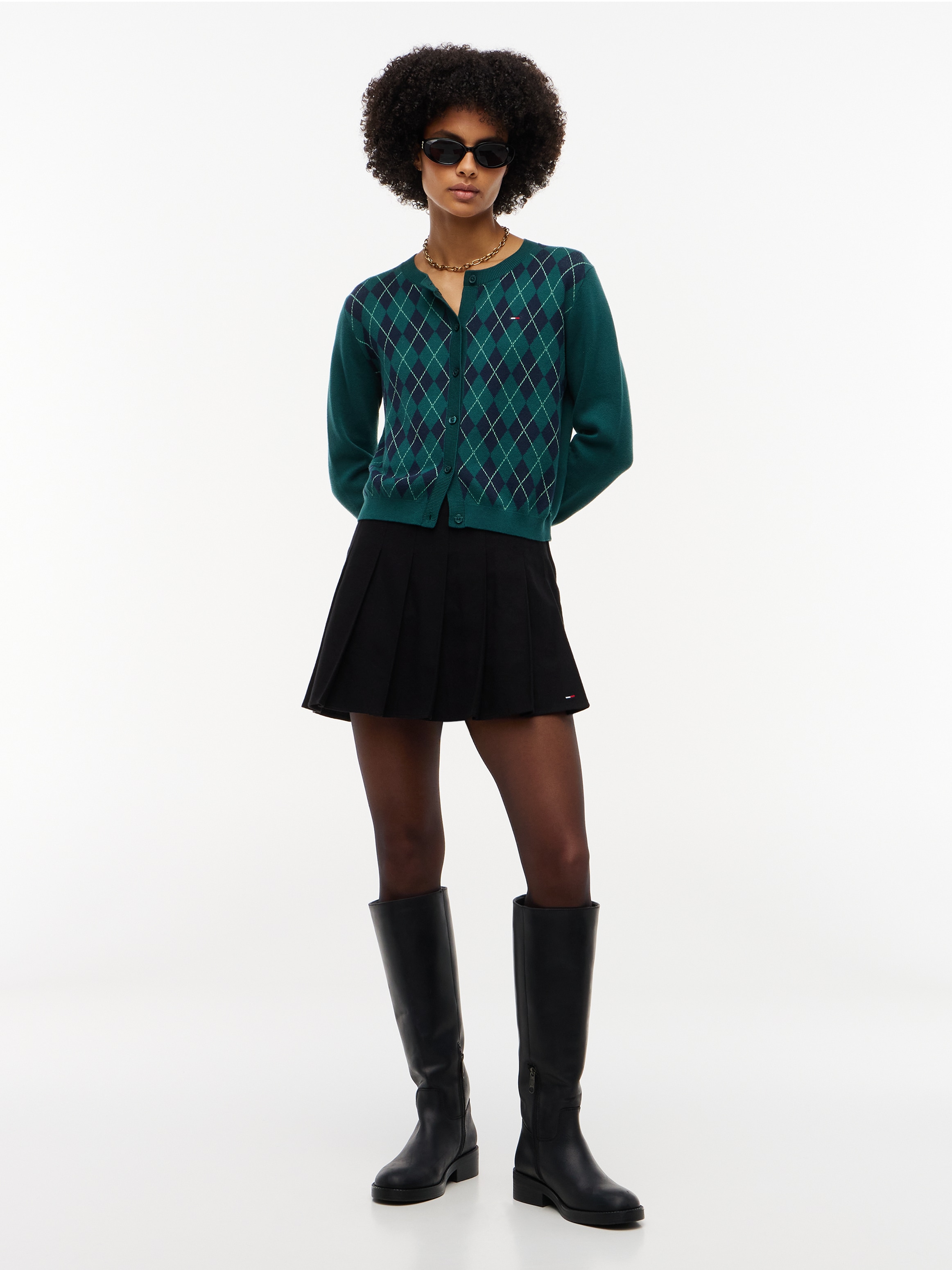 Tommy Jeans Plisseerock »TJW PLEATED SKIRT« Baumwolle