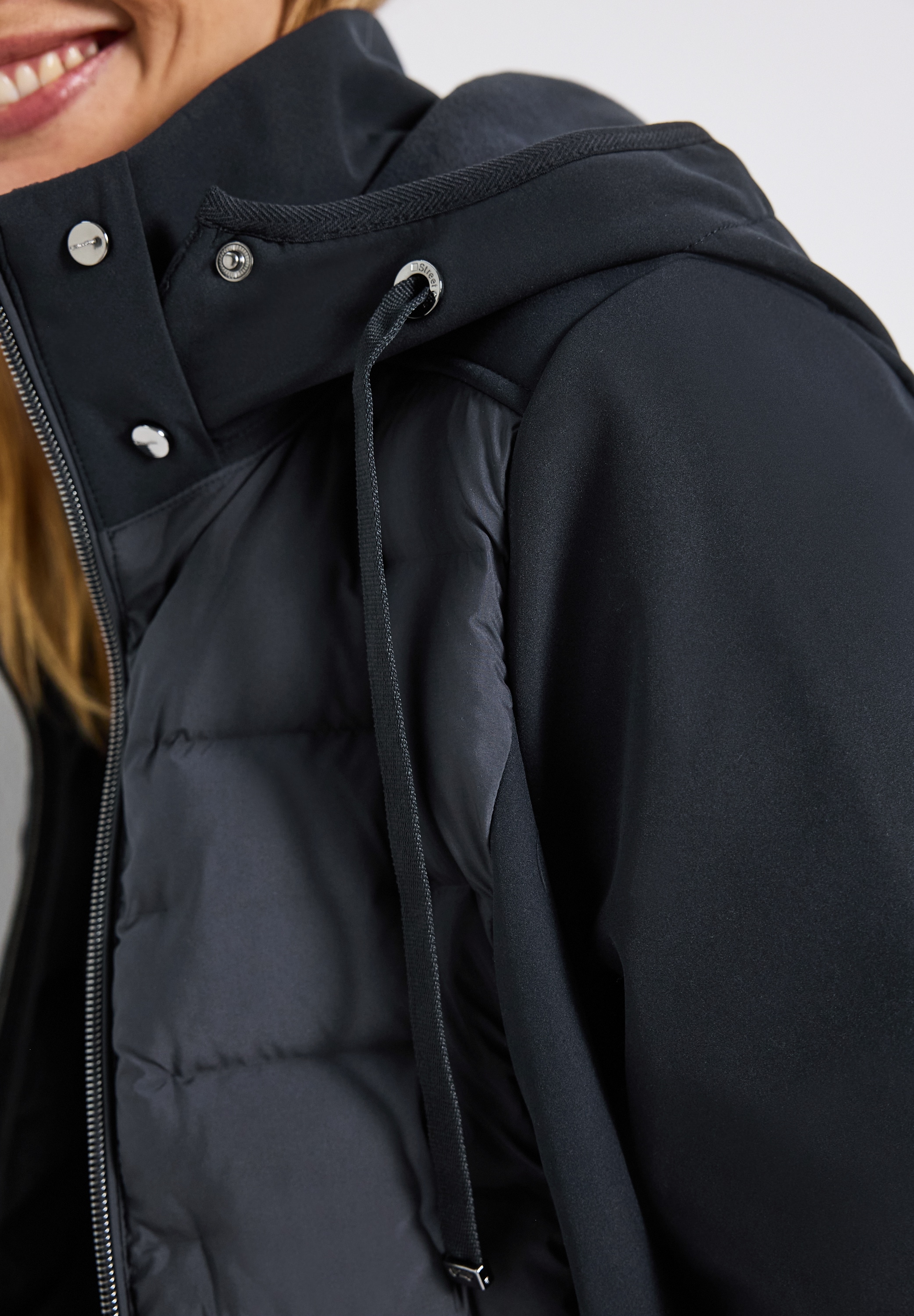 STREET ONE Softshelljacke, mit Kapuze, mit Kapuze