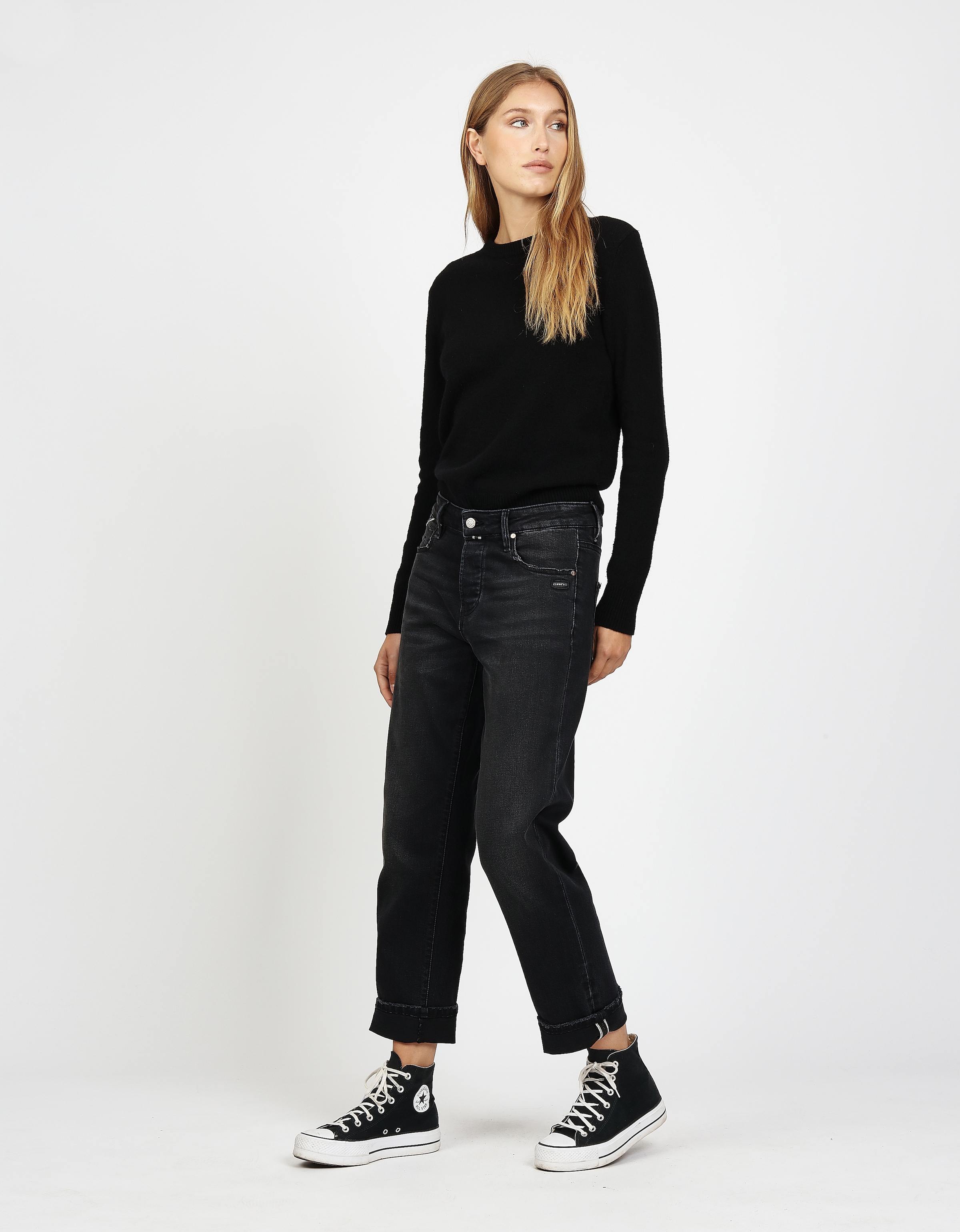 GANG Straight-Jeans »94THELMA«, mit Detail oberhalb der Münztasche