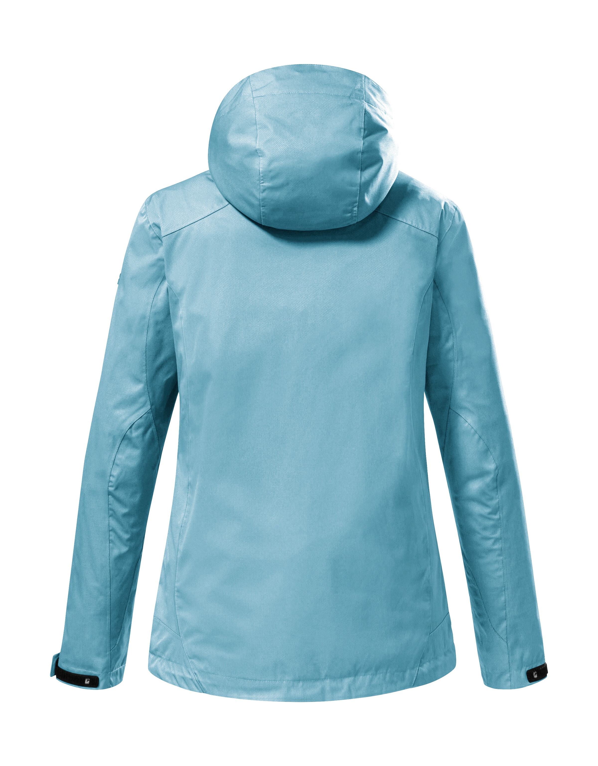 Killtec Outdoorjacke »KOS 133 WMN JCKT«, Wasser- und winddichte Damenjacke mit abnehmbarer Kapuze, PFAS-frei