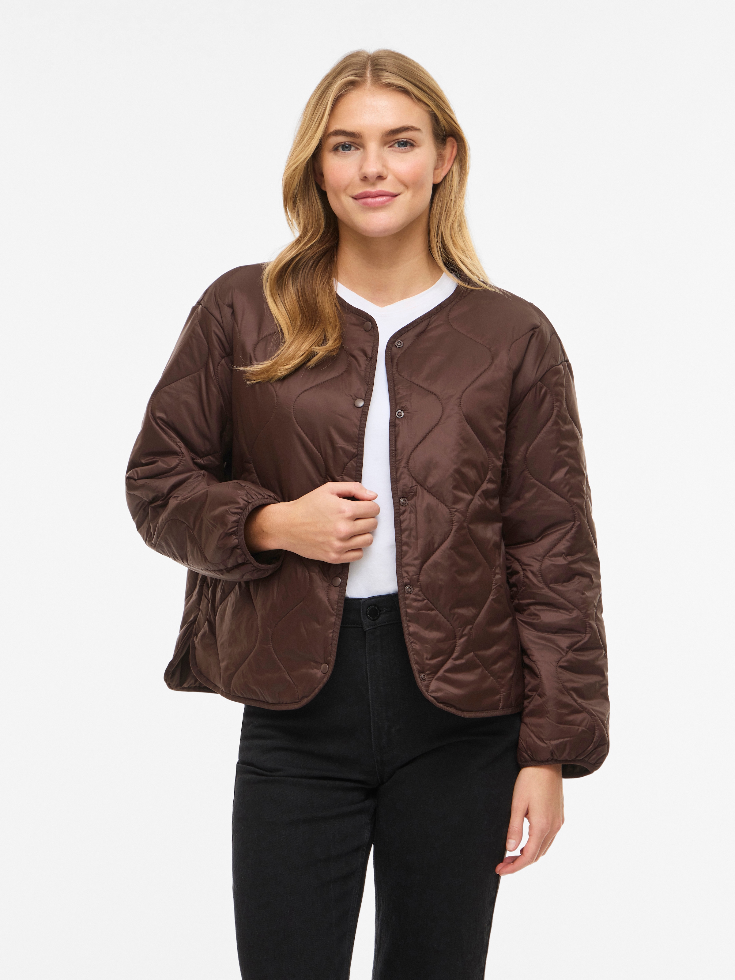 Vila Steppjacke »VIDUNE LIGHT JACKET - NOOS« Kunstfaser