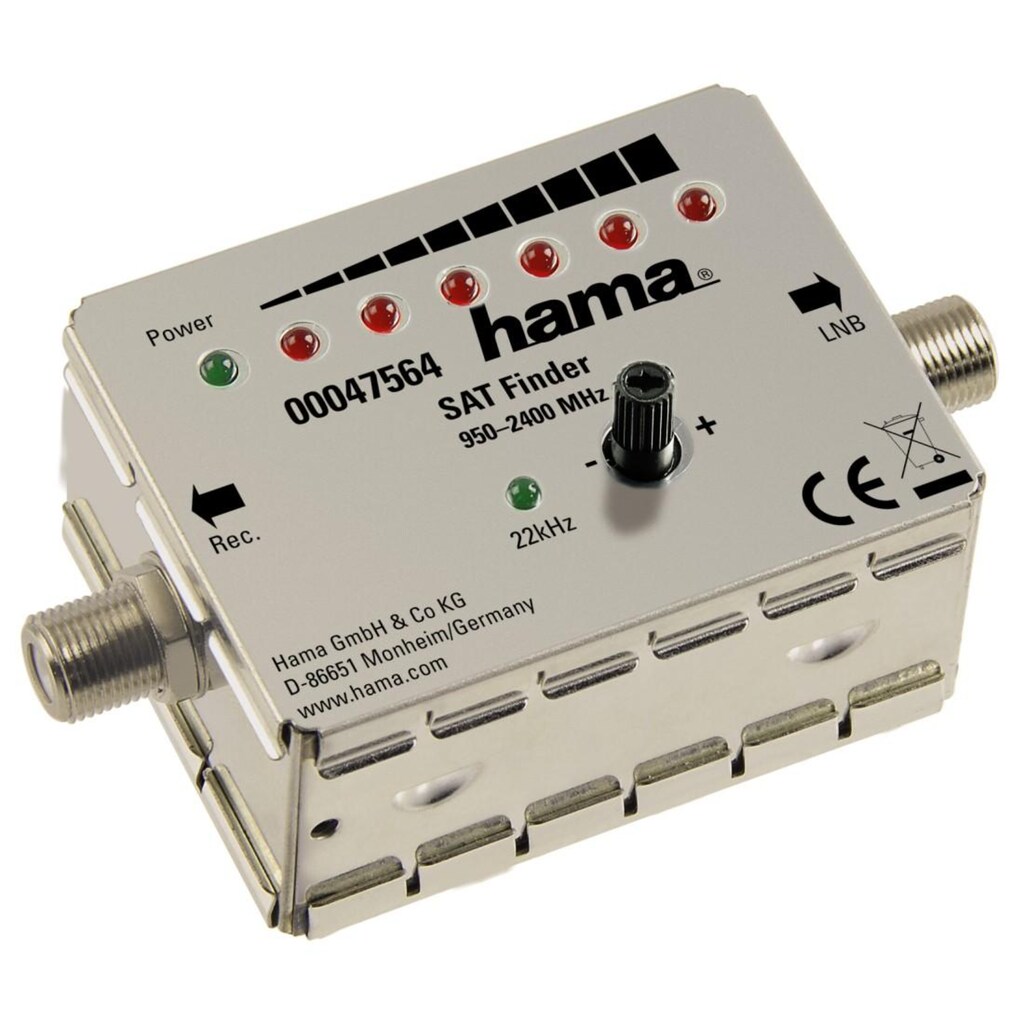 Hama Satfinder »SAT-Finder mit LED-Anzeige SAT-Einstellgerät«