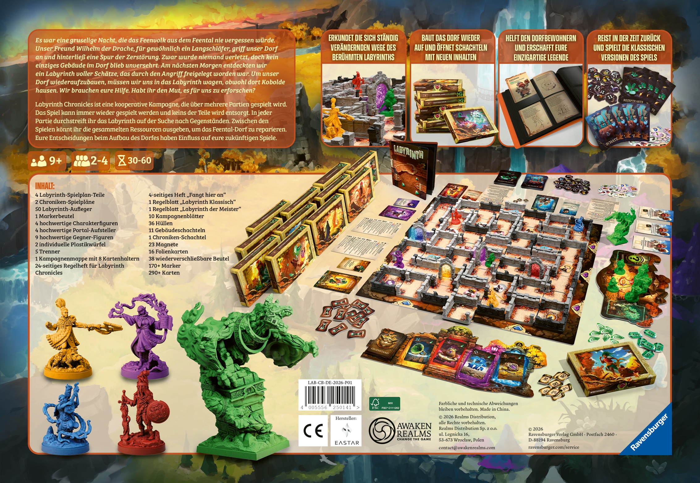Ravensburger Spiel »Labyrinth Chronicles«