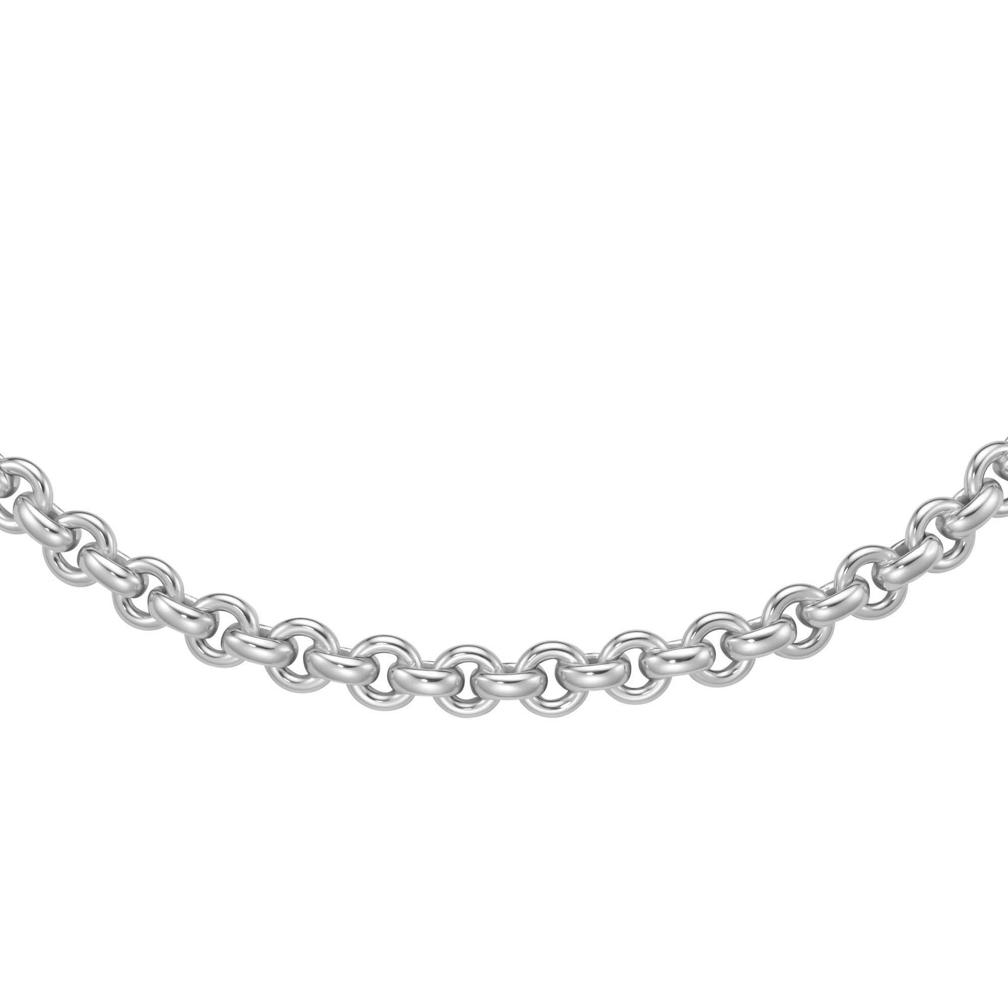 Smart Jewel Silberkette »Kette Ankerkette, massiv, Silber 925«