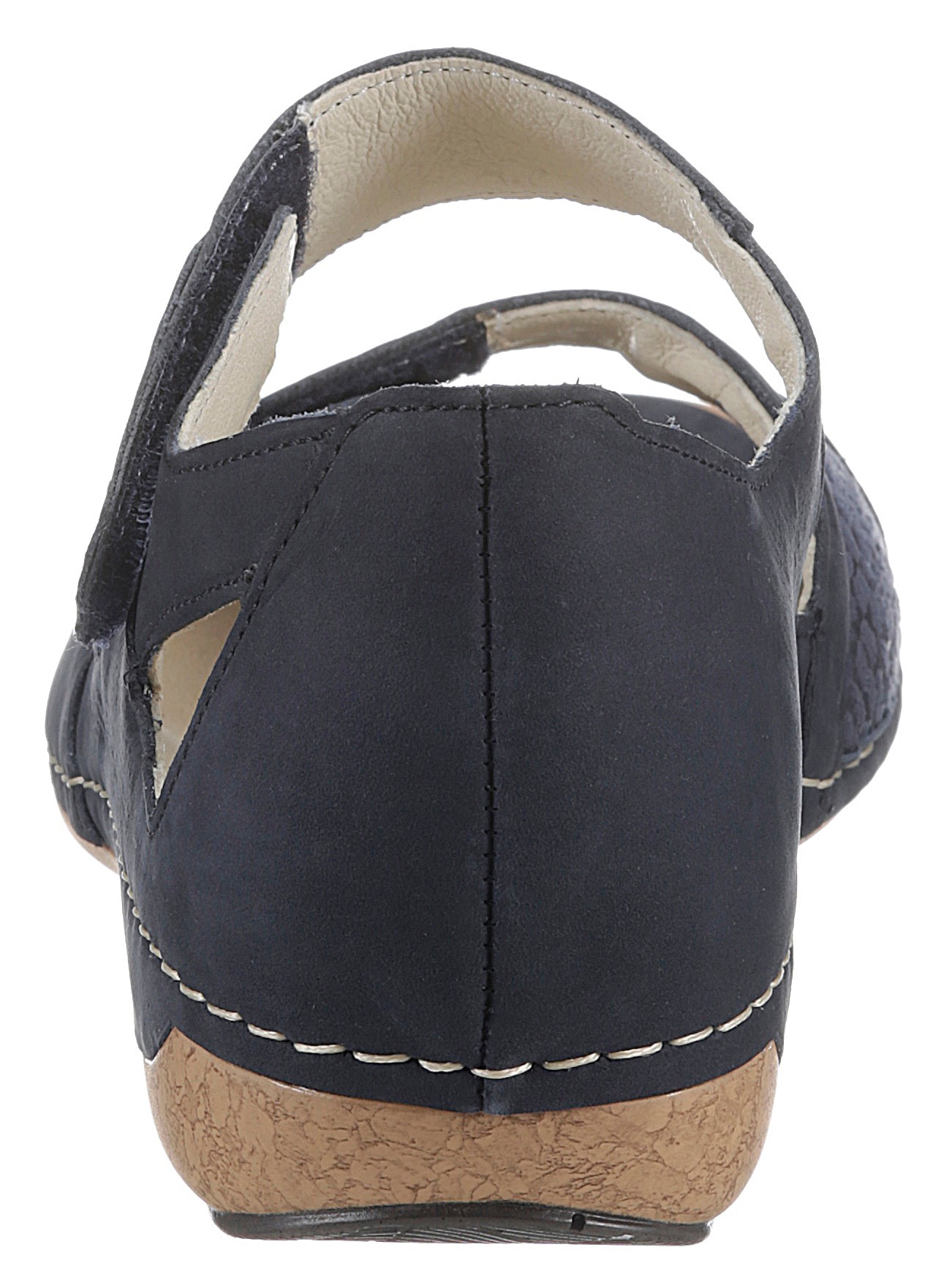 Waldläufer Riemchensandale »HELIETT-SOFT«, Sommerschuh, Sandalette, Keilabsatz, mit Strasssteine, H-Weite