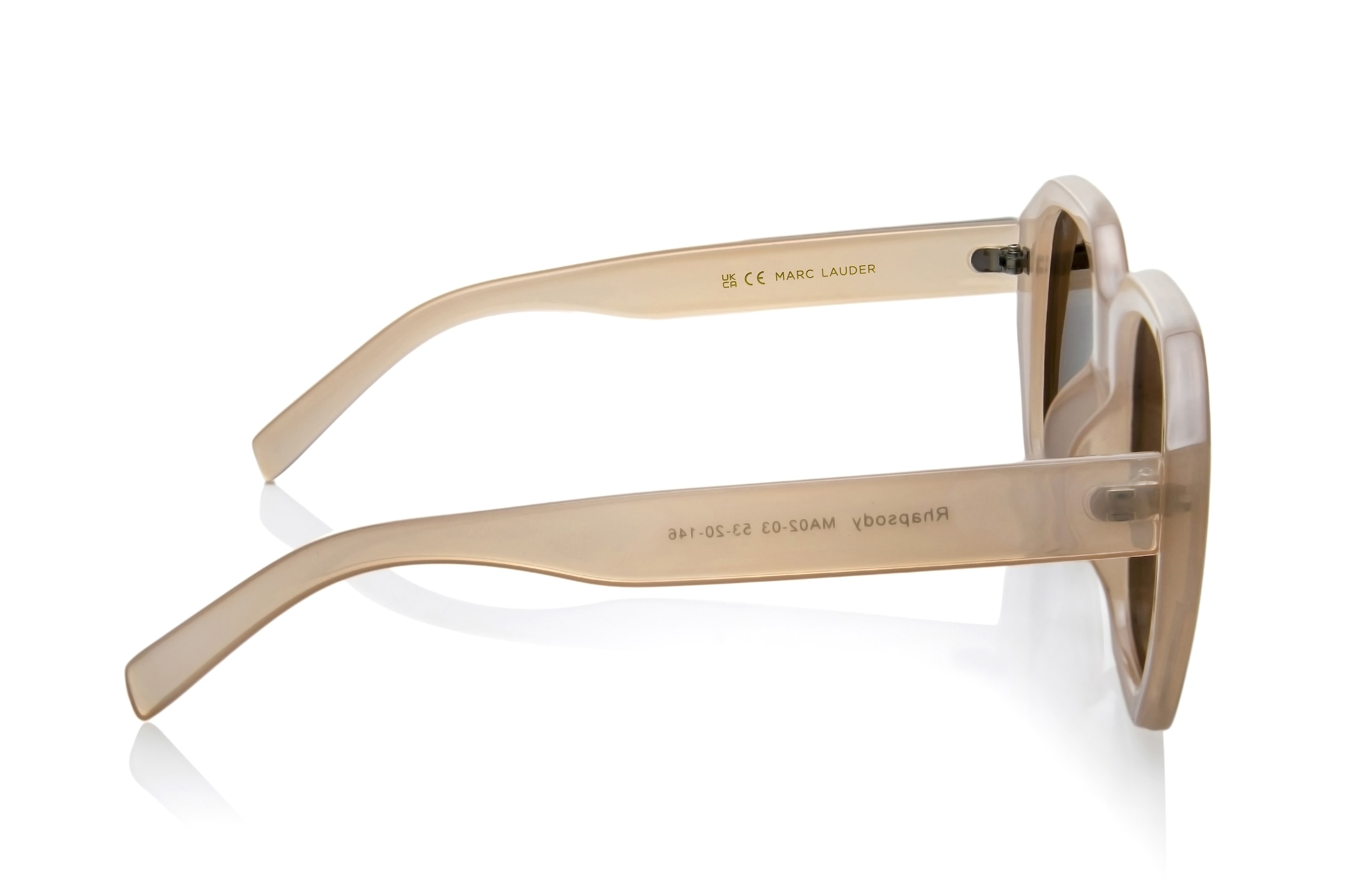 MARC LAUDER Sonnenbrille »LA02-03« 3: dunkles Glas, starke Sonneneinstrahlung