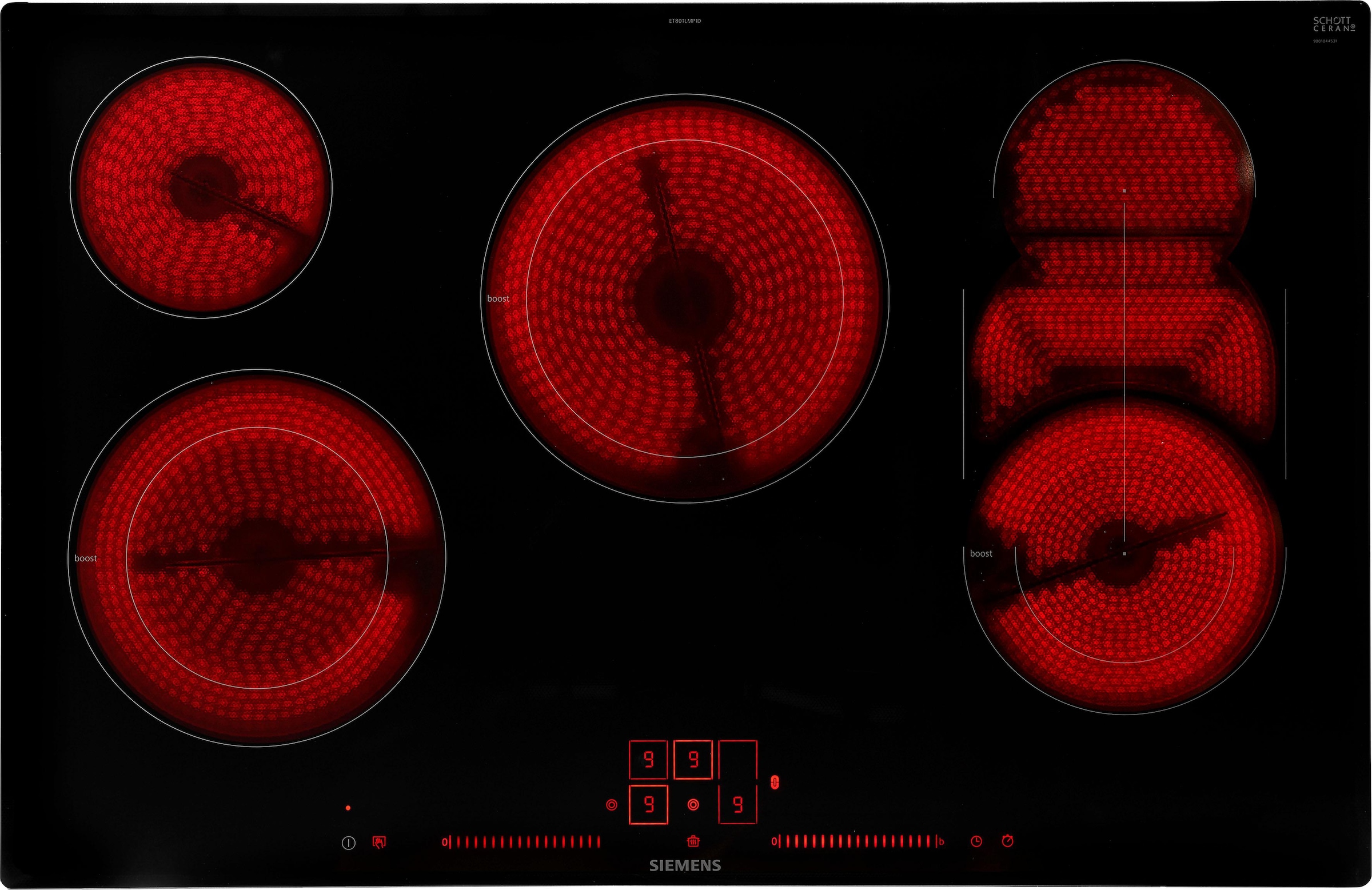 Elektro-Kochfeld von SCHOTT CERAN® »ET801LMP1D«